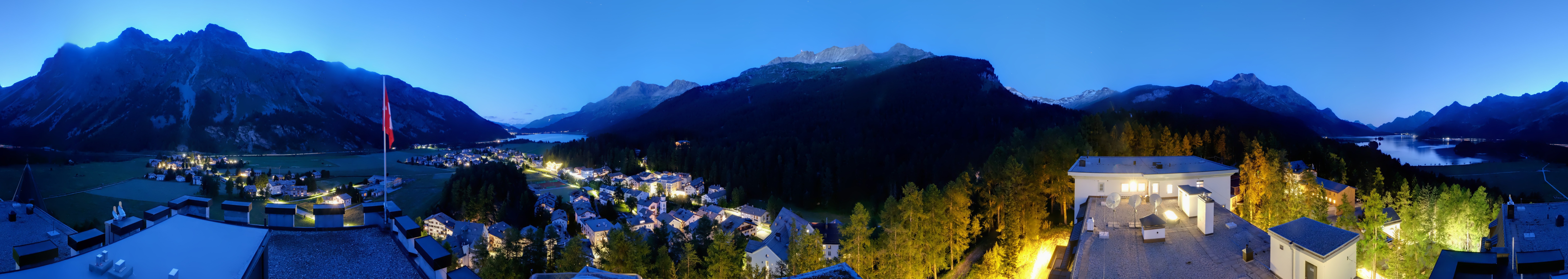 Archiv Foto Webcam Sils im Engadin - Silsersee