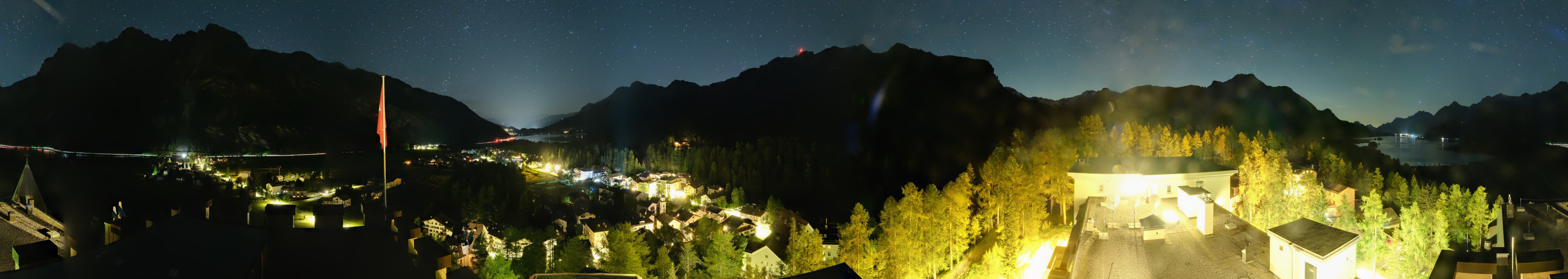 Archived image Webcam Engadin - Lake Silsersee