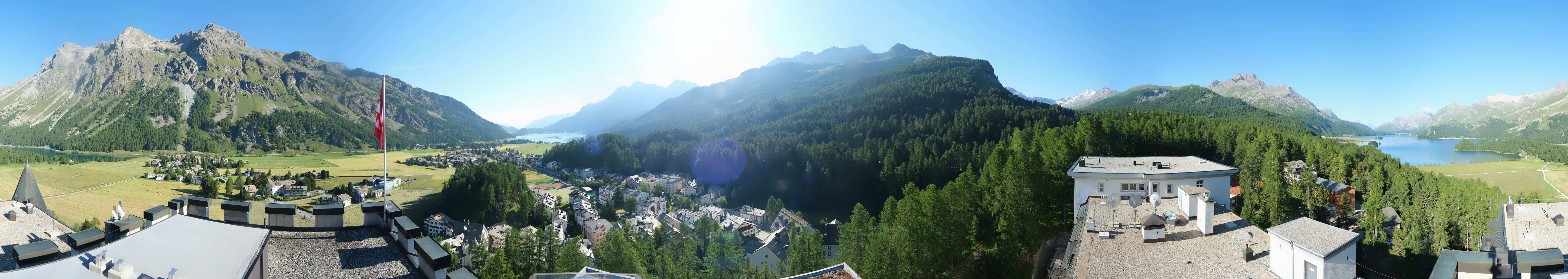 Archiv Foto Webcam Sils im Engadin - Silsersee
