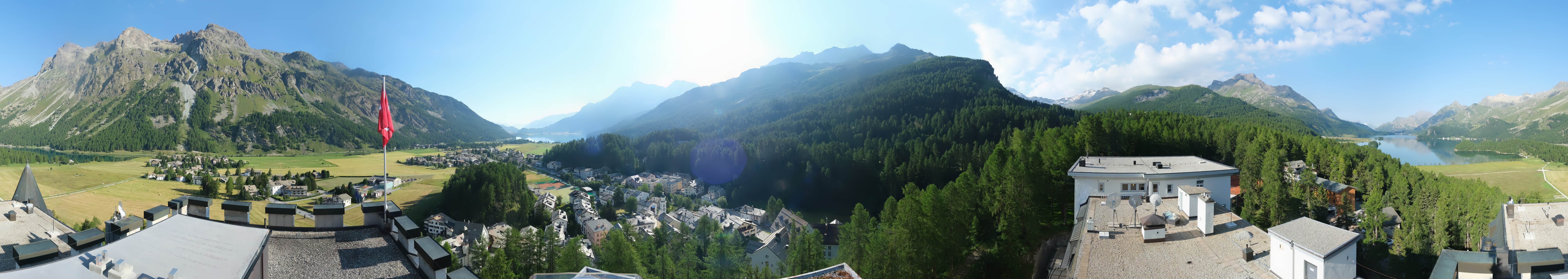 Archiv Foto Webcam Sils im Engadin - Silsersee
