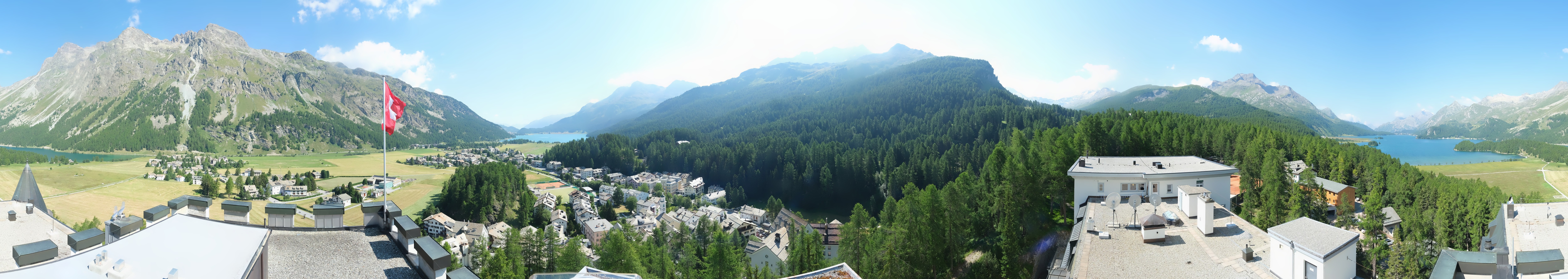 Archiv Foto Webcam Sils im Engadin - Silsersee