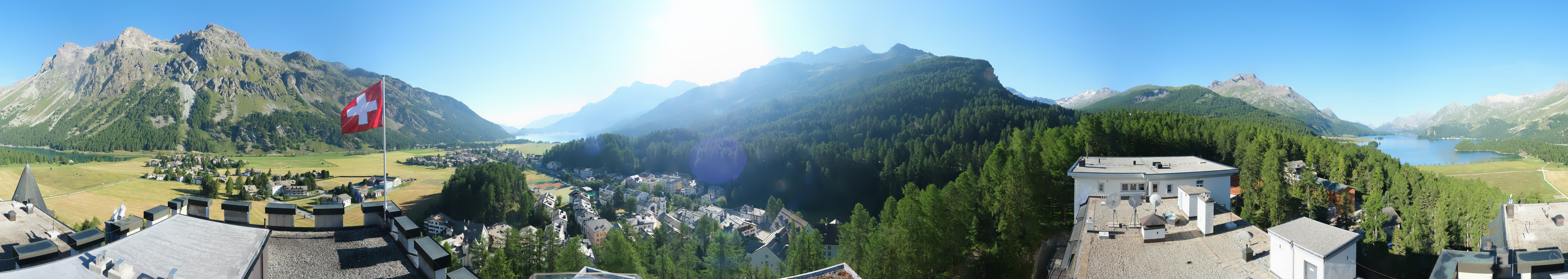 Archiv Foto Webcam Sils im Engadin - Silsersee