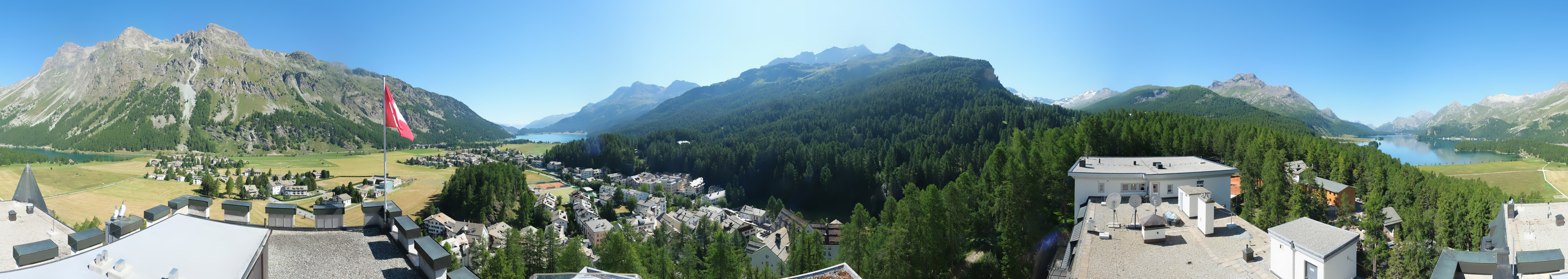 Archiv Foto Webcam Sils im Engadin - Silsersee