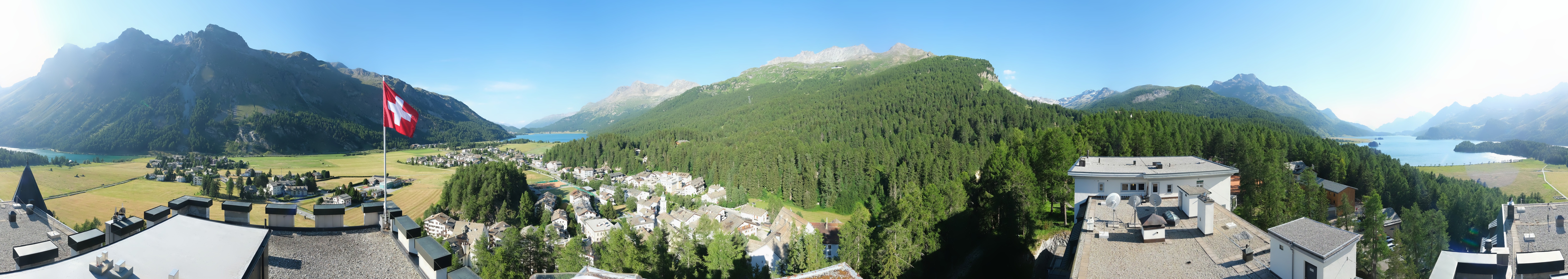 Archiv Foto Webcam Sils im Engadin - Silsersee