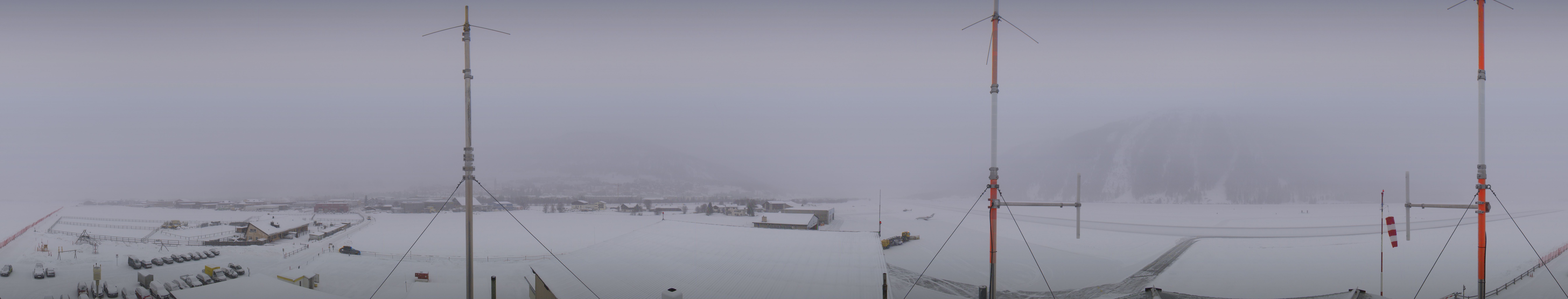 Archiv Foto Webcam Samedan I Flugplatz Richtung West