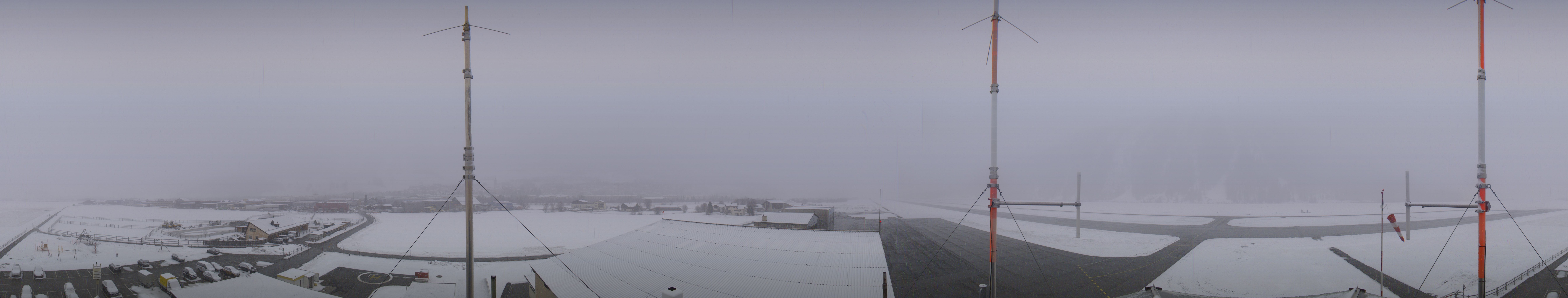 Archiv Foto Webcam Samedan I Flugplatz Richtung West