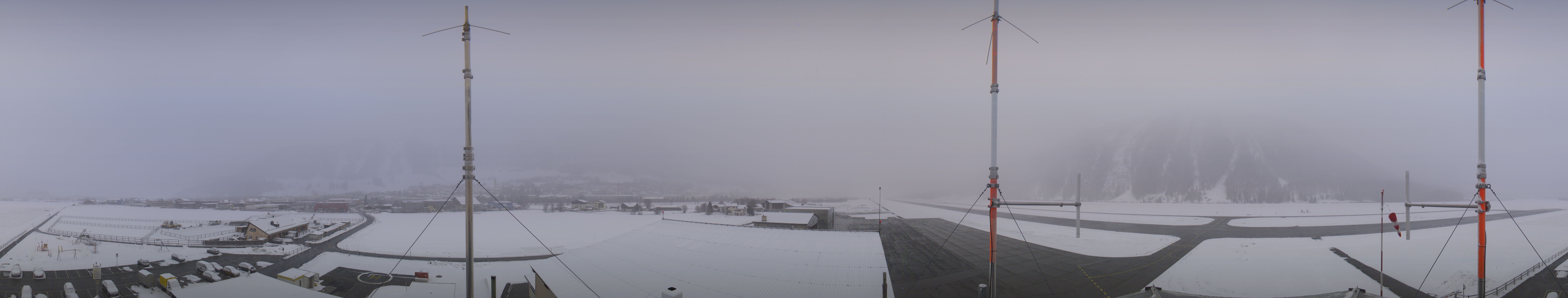 Archiv Foto Webcam Samedan I Flugplatz Richtung West