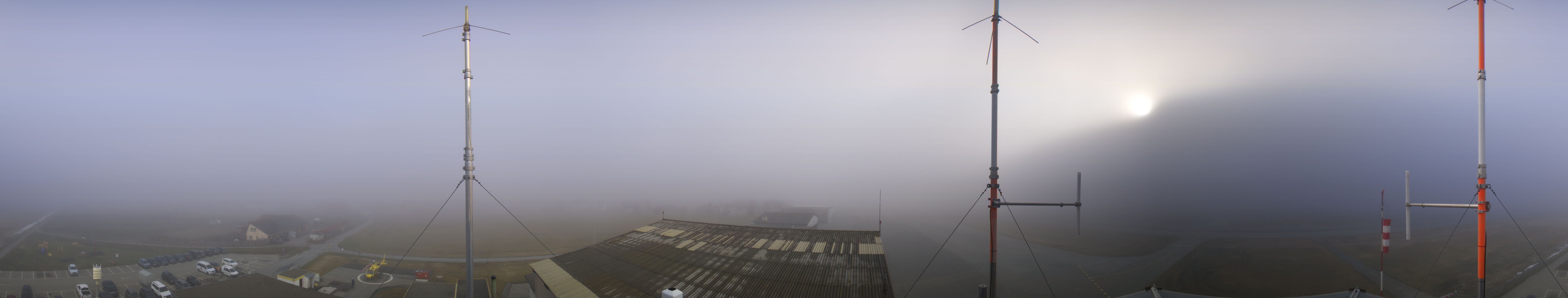 Archiv Foto Webcam Samedan I Flugplatz Richtung West