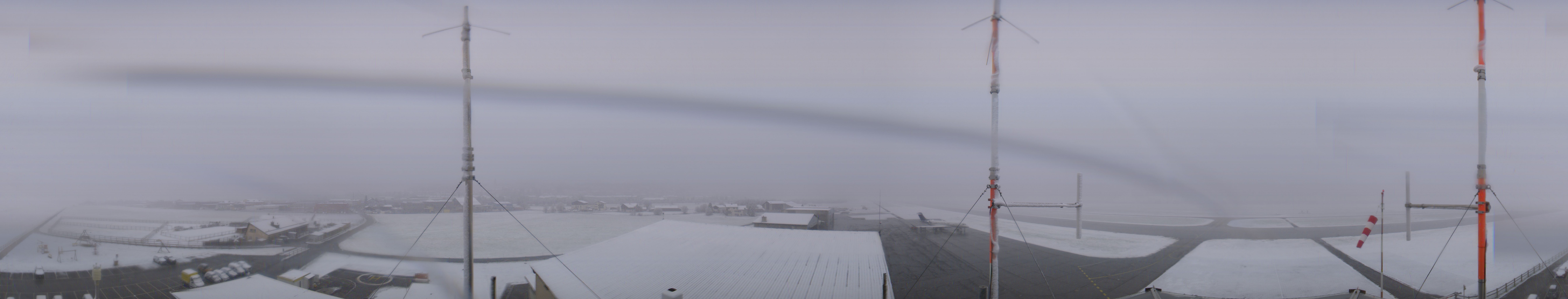 Archiv Foto Webcam Samedan I Flugplatz Richtung West