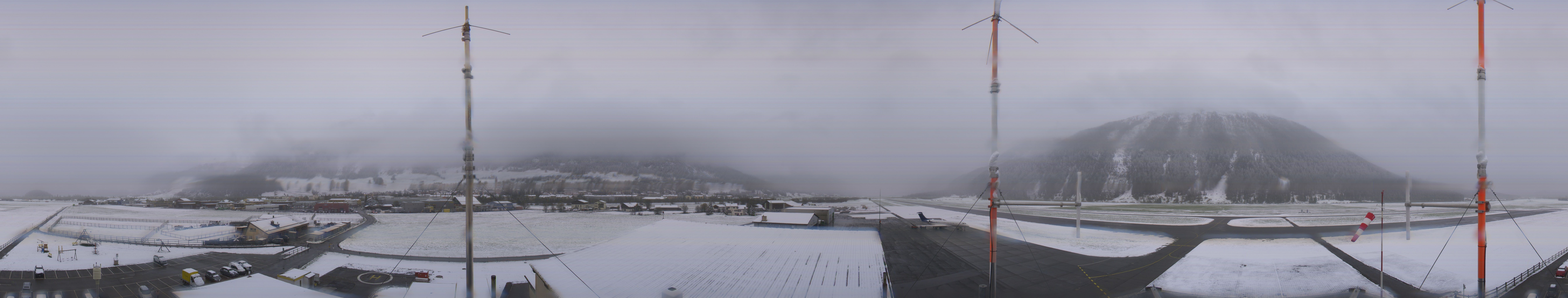 Archiv Foto Webcam Samedan I Flugplatz Richtung West