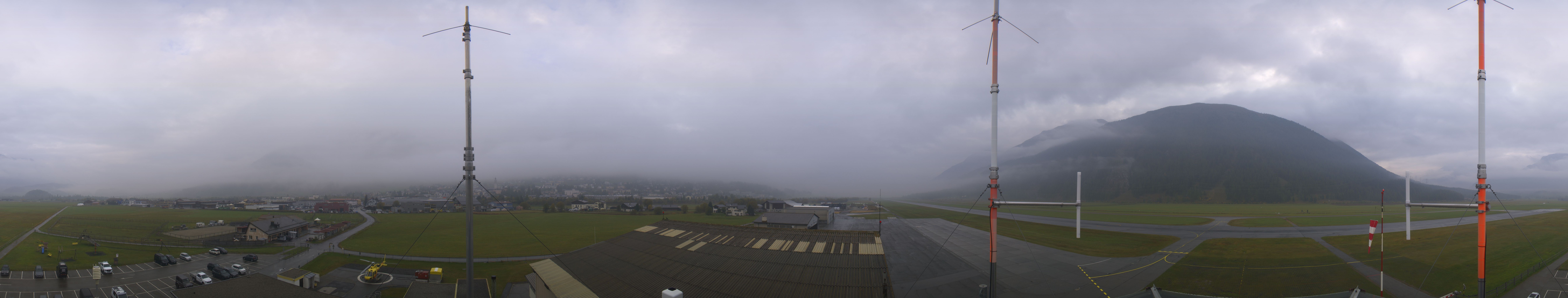 Archiv Foto Webcam Samedan I Flugplatz Richtung West