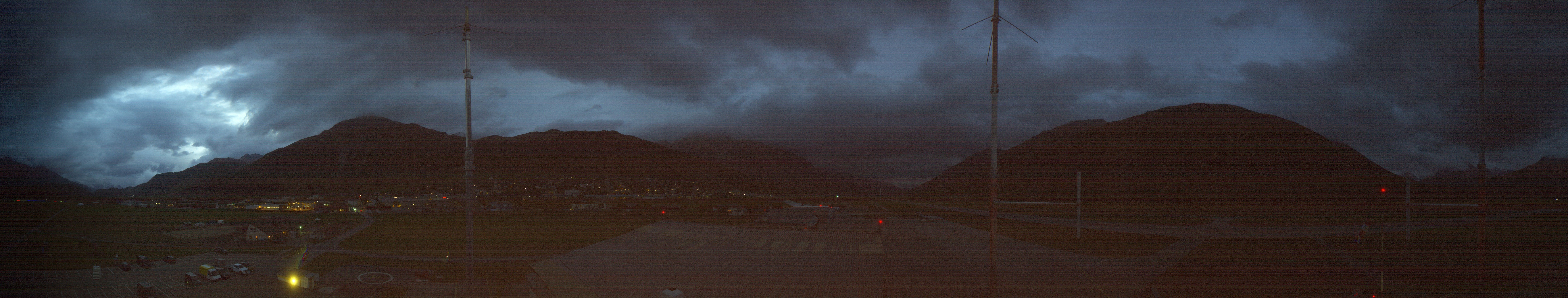 Archiv Foto Webcam Samedan I Flugplatz Richtung West