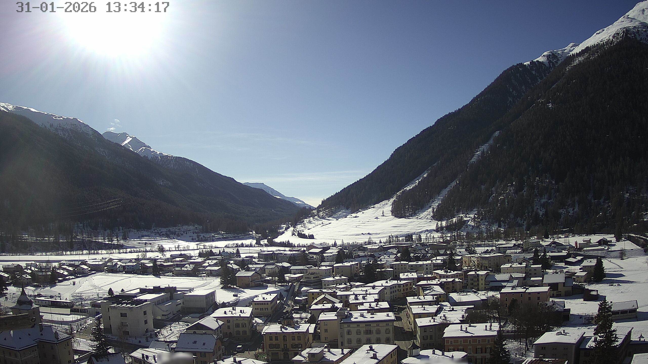 Archiv Foto Webcam Zernez - Oberengadin