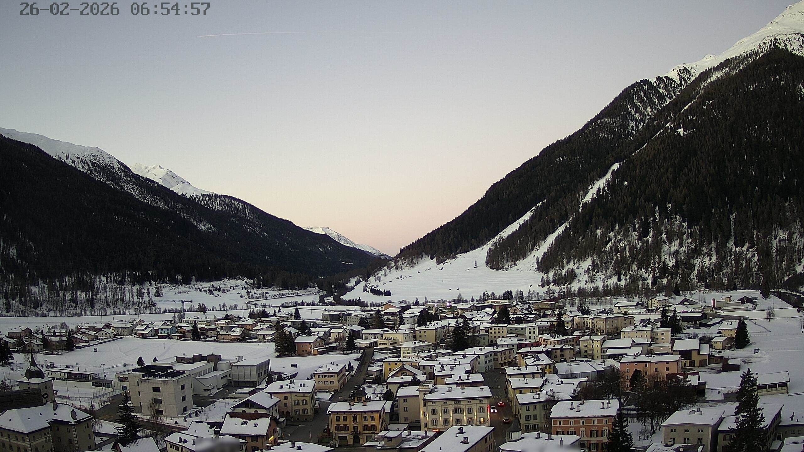 Archived image Webcam Zernez village
