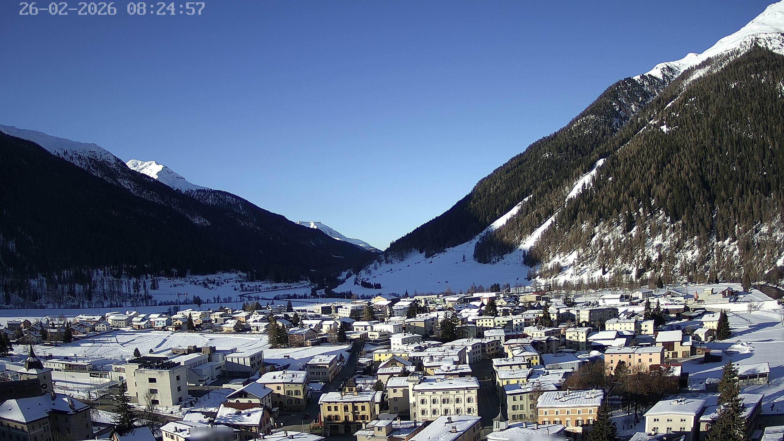 Archived image Webcam Zernez village