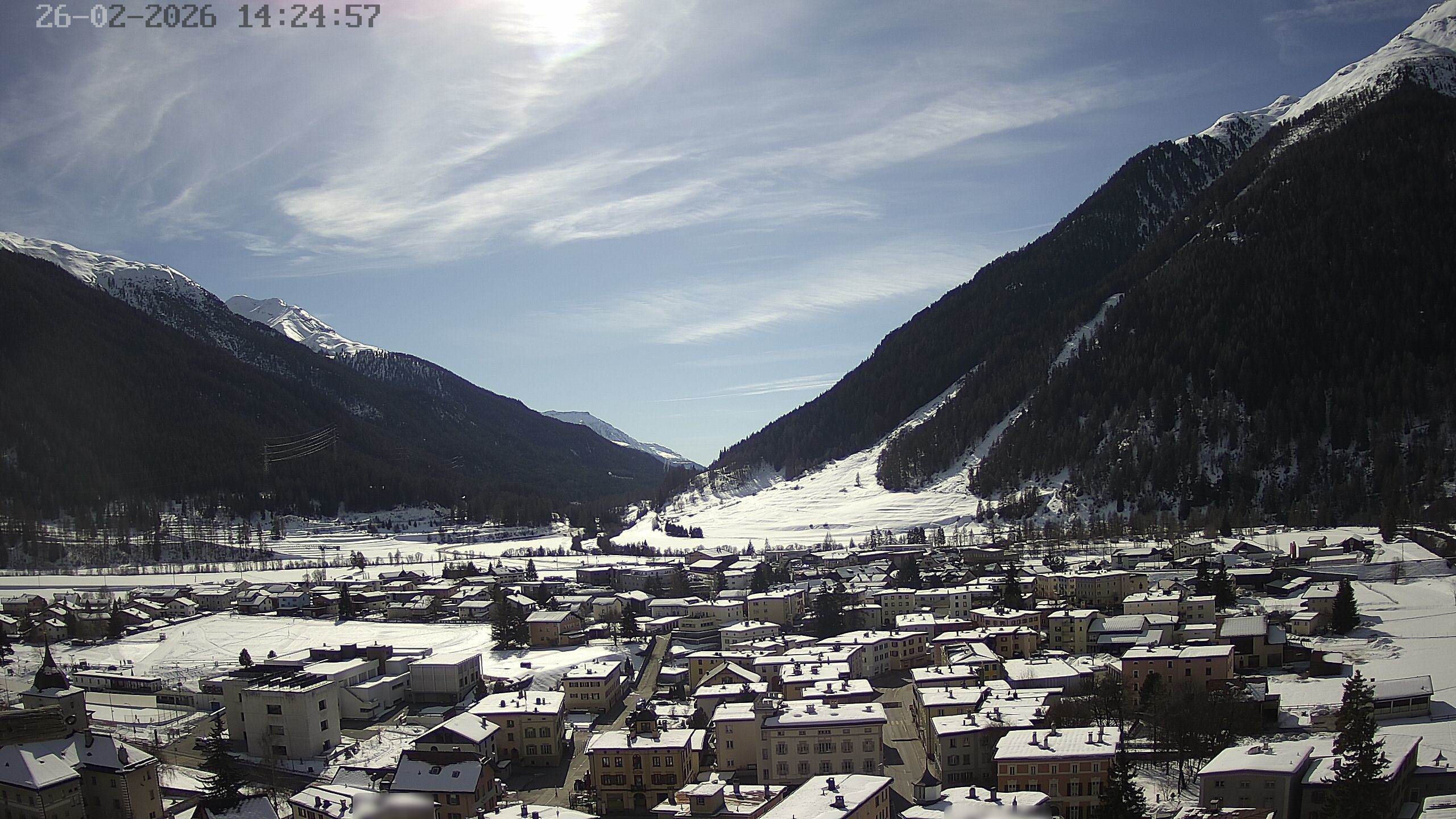 Archived image Webcam Zernez village