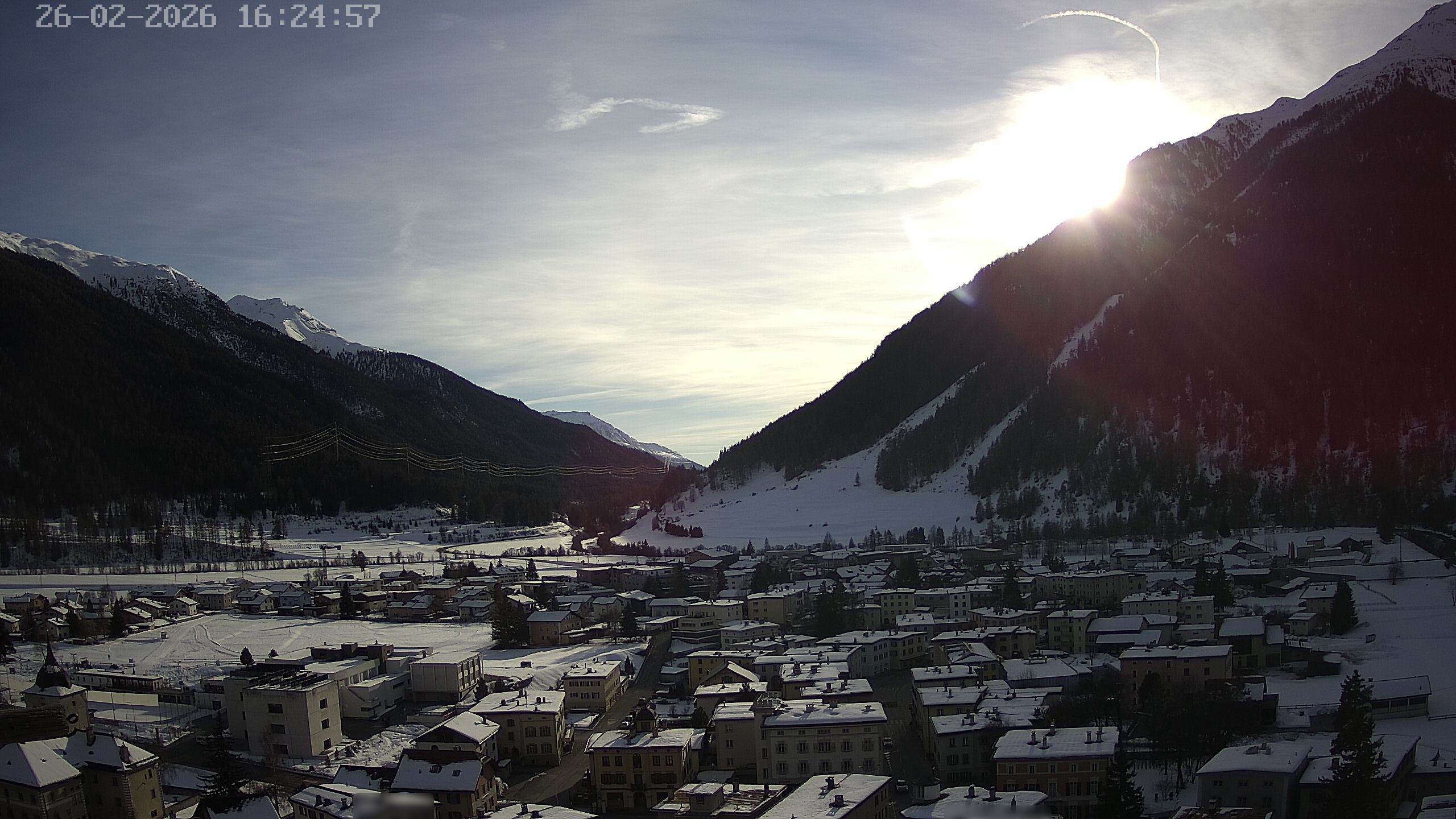 Archived image Webcam Zernez village