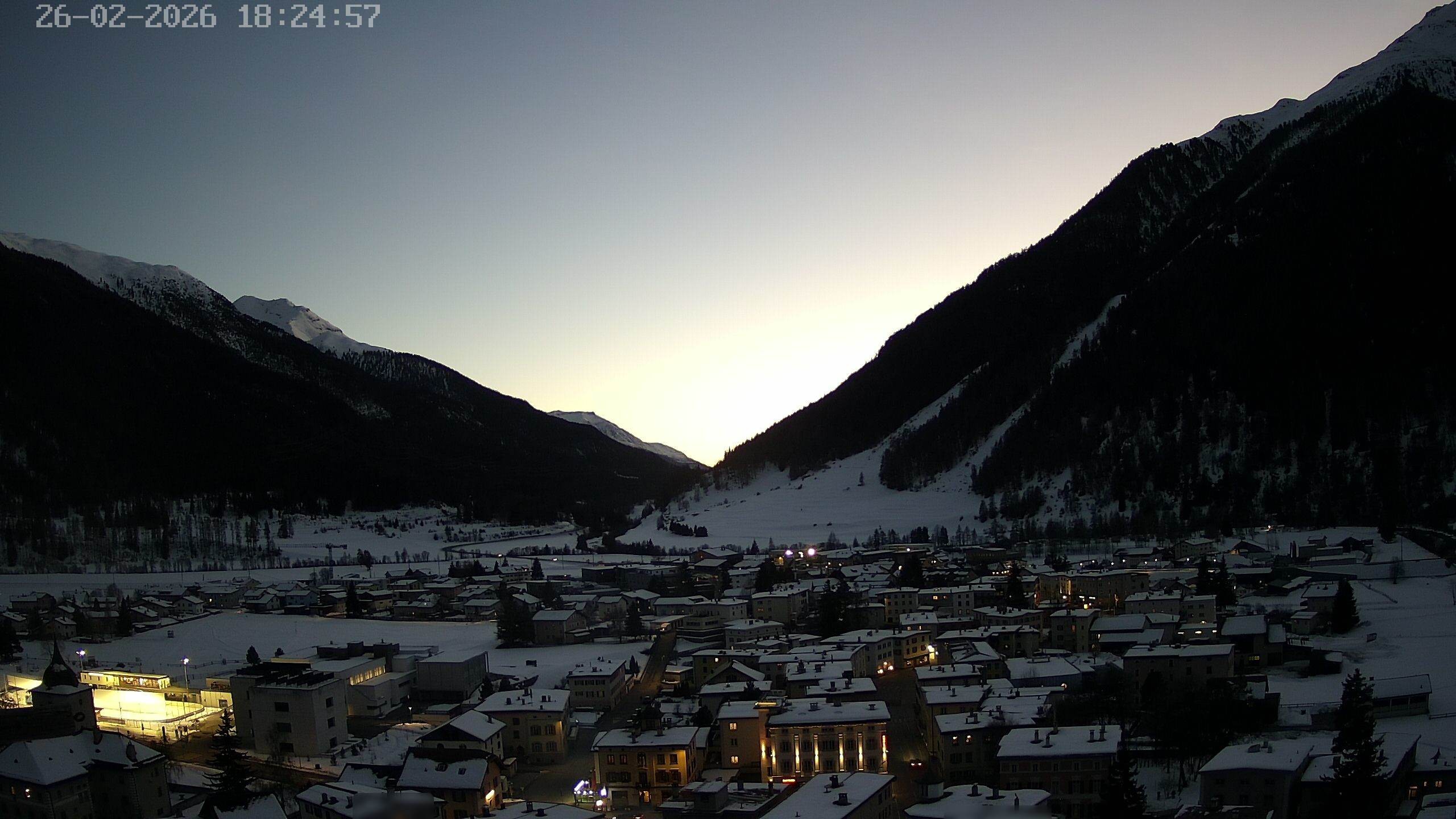 Archived image Webcam Zernez village