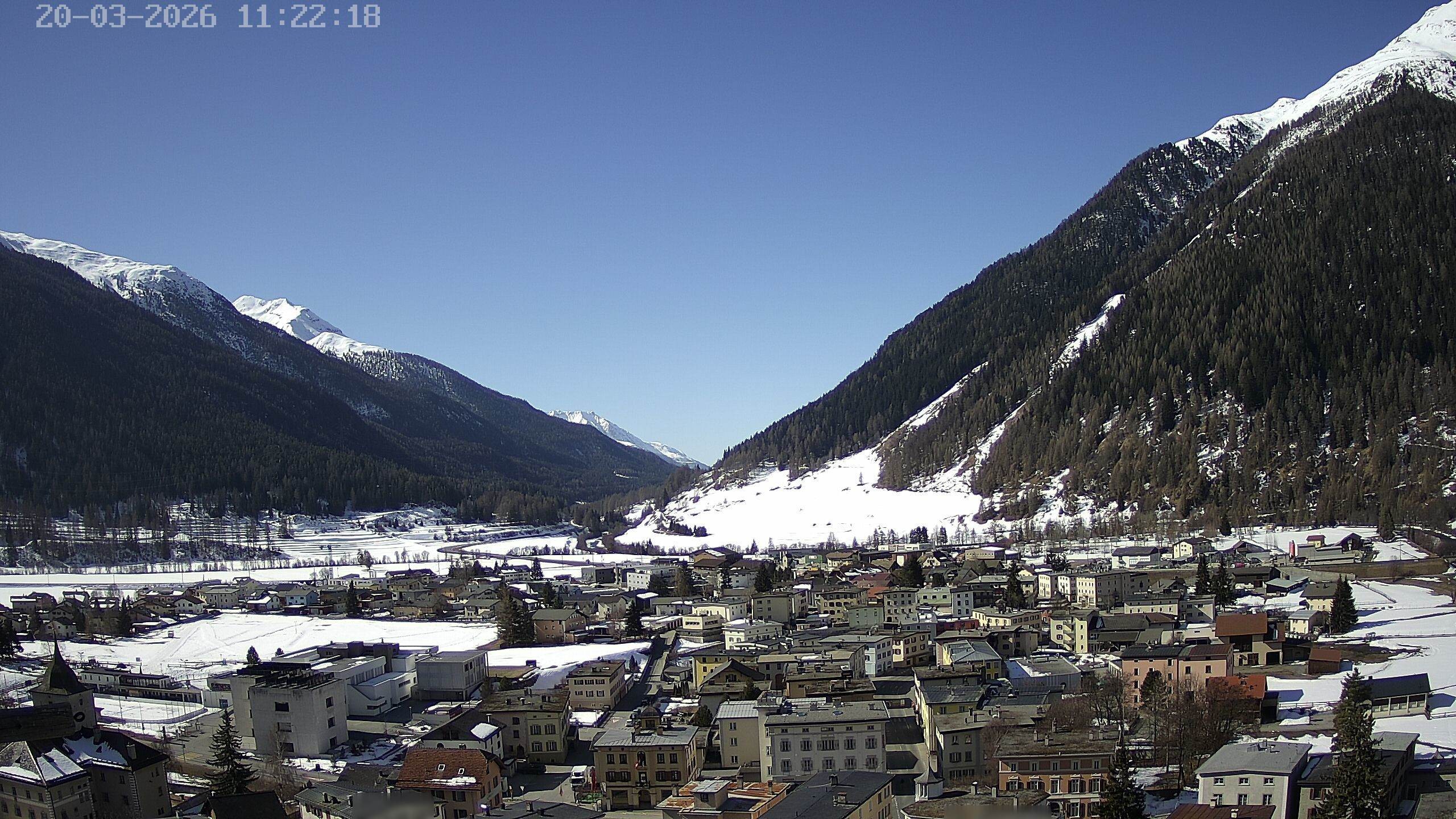 Archiv Foto Webcam Zernez - Oberengadin