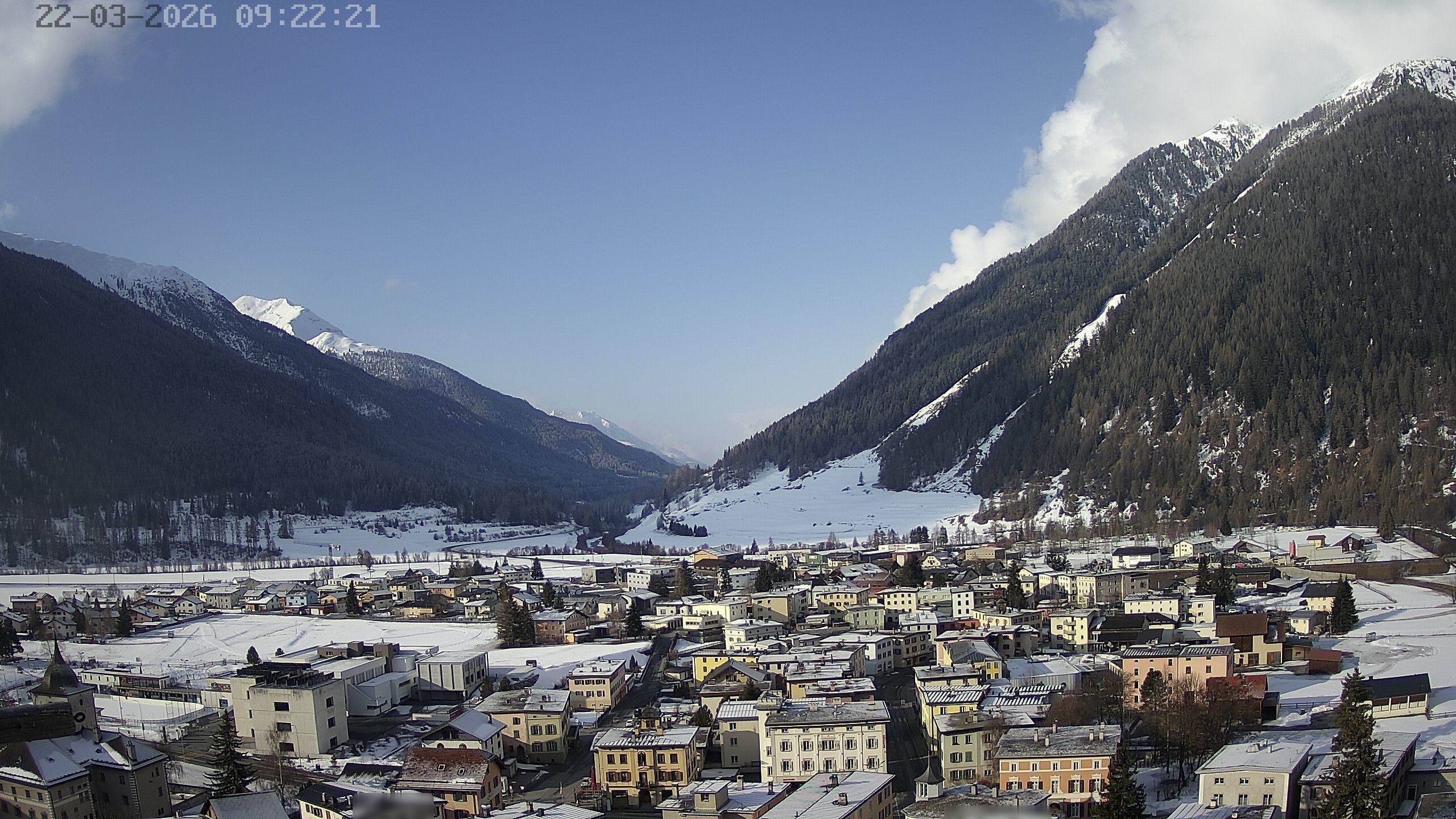 Archived image Webcam Zernez village