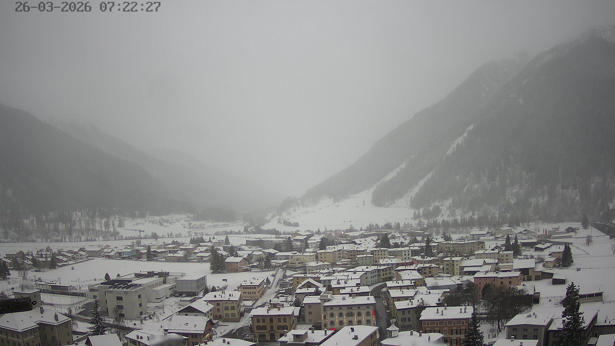 Archived image Webcam Zernez village