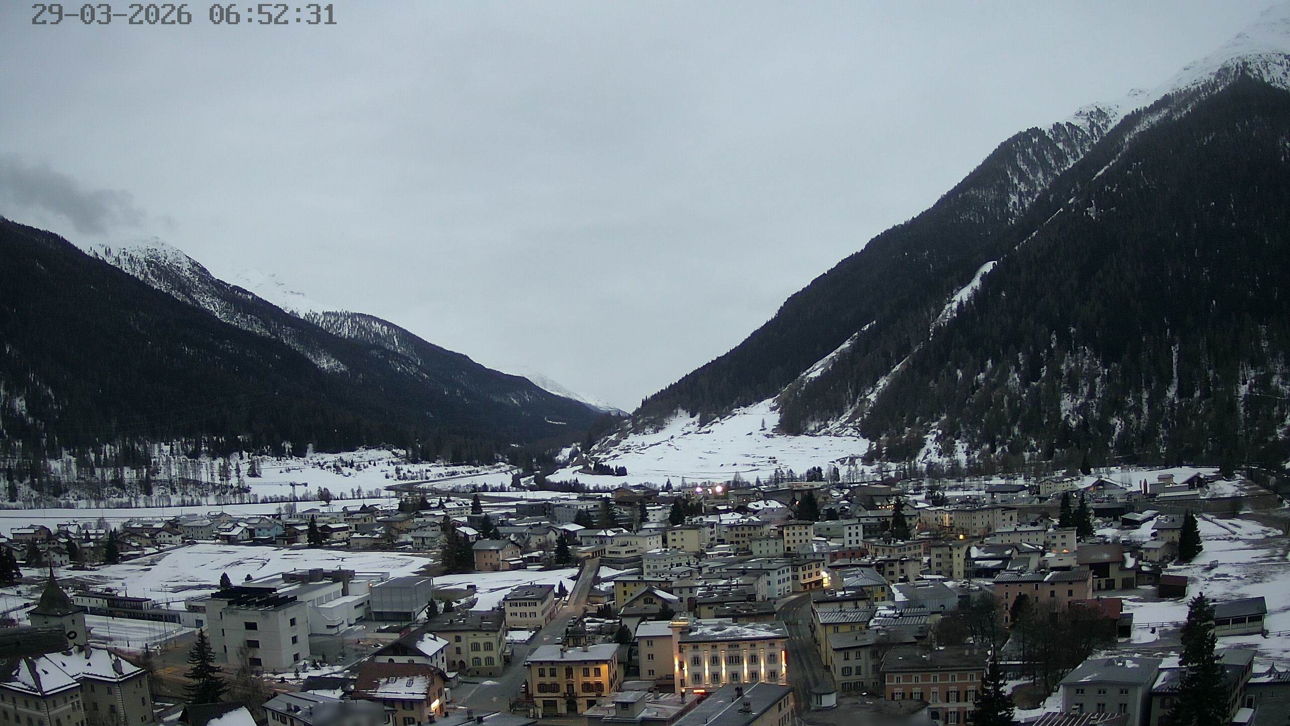 Archived image Webcam Zernez village