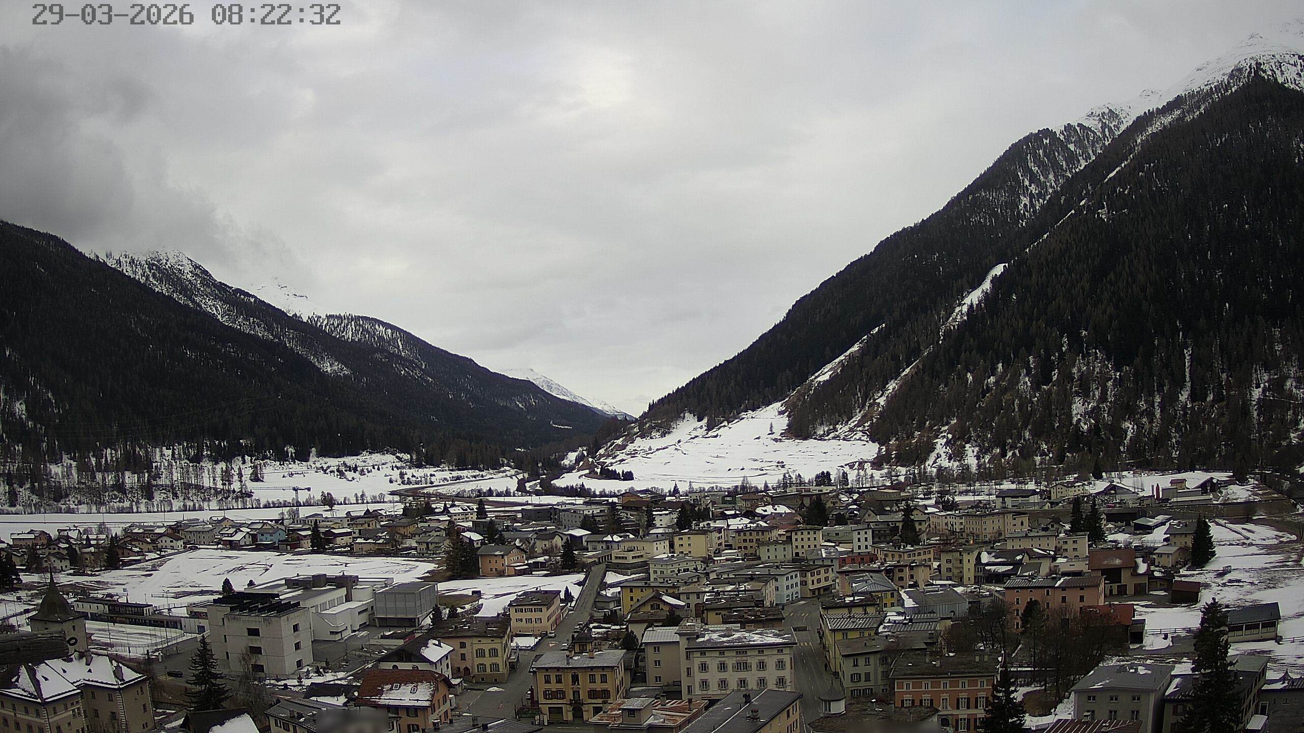 Archived image Webcam Zernez village