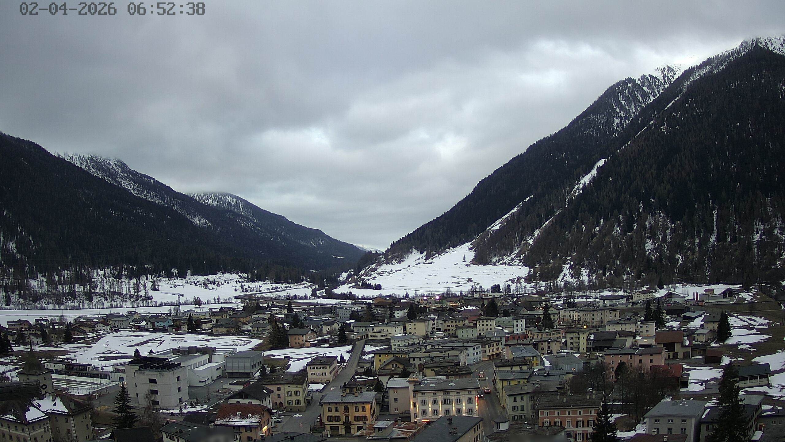 Archived image Webcam Zernez village