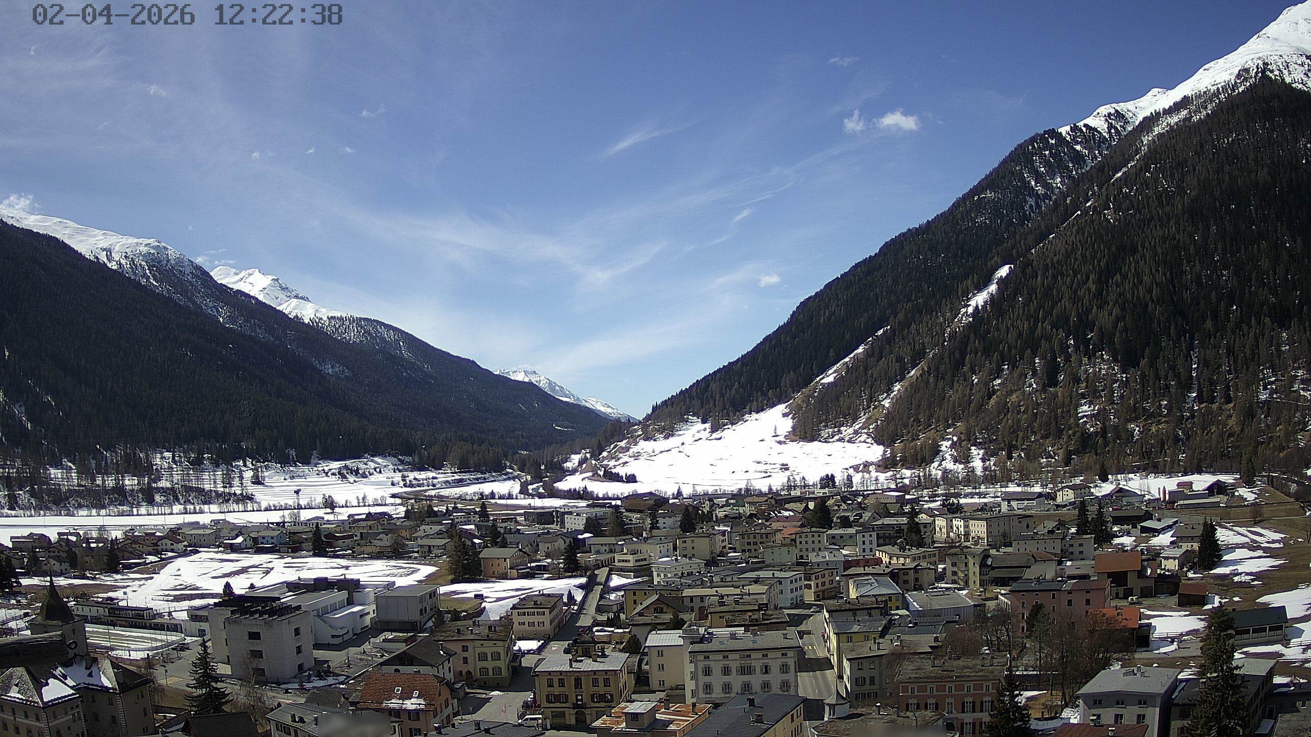 Archived image Webcam Zernez village