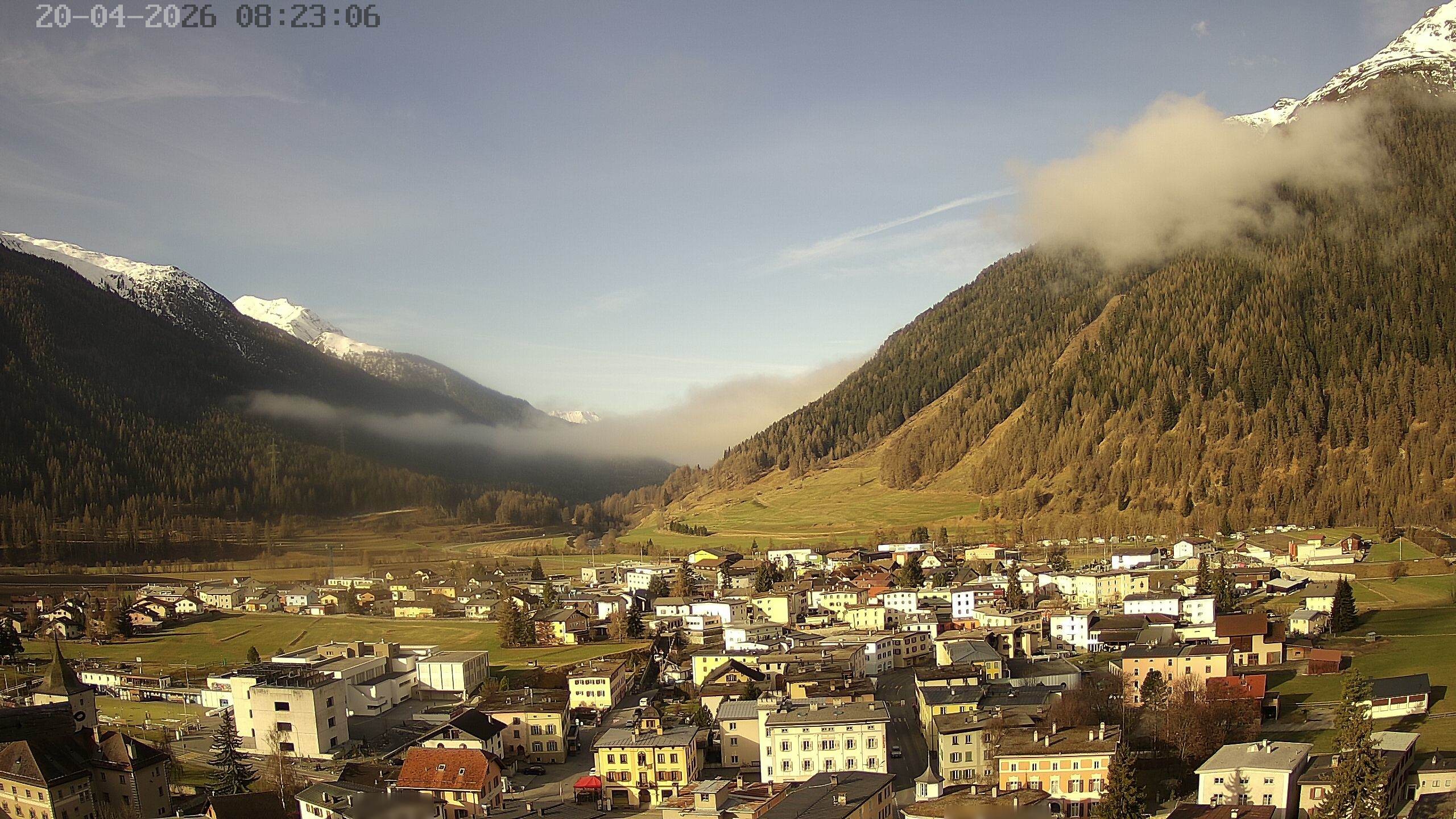 Archiv Foto Webcam Zernez - Oberengadin