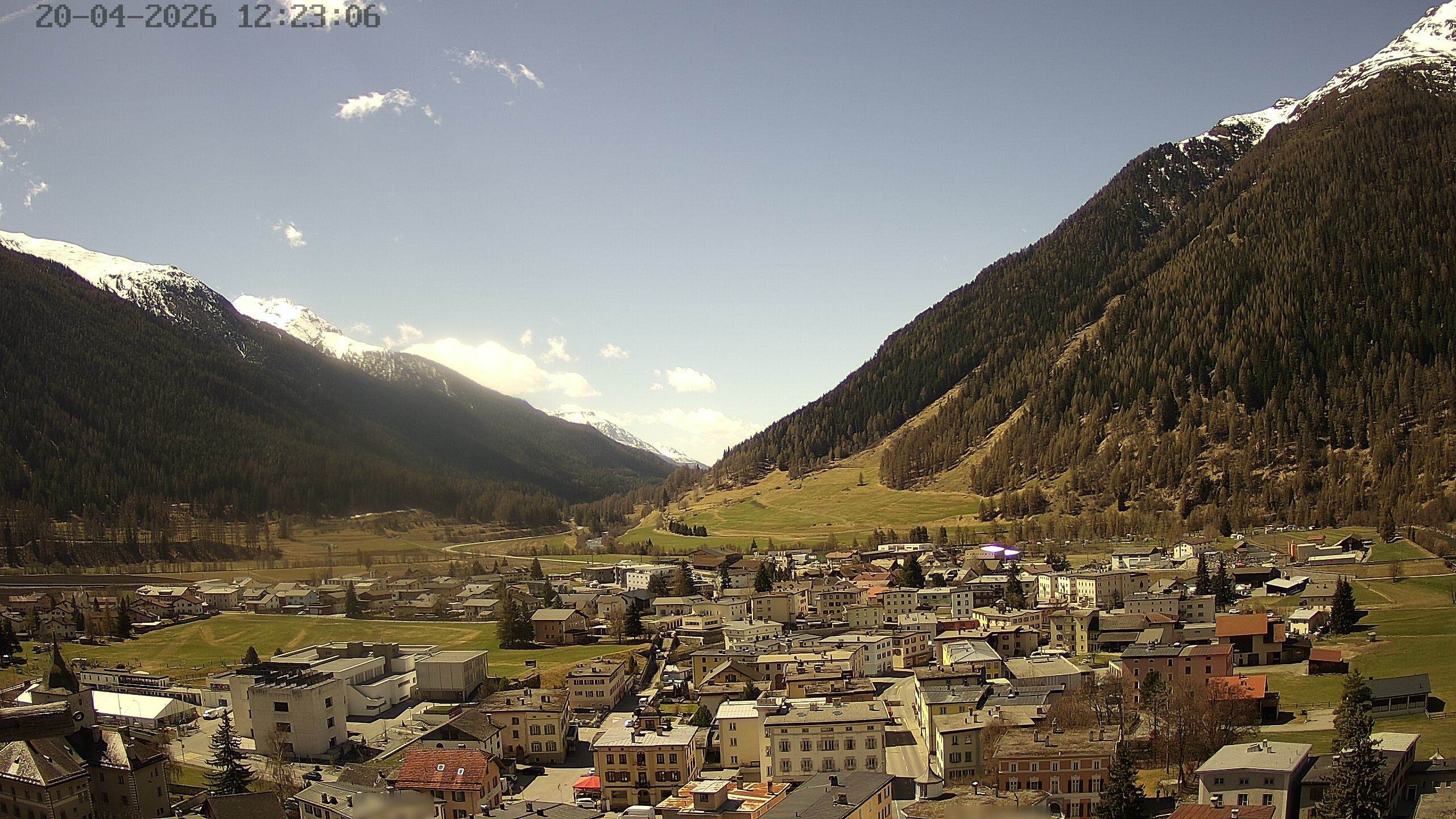 Archiv Foto Webcam Zernez - Oberengadin