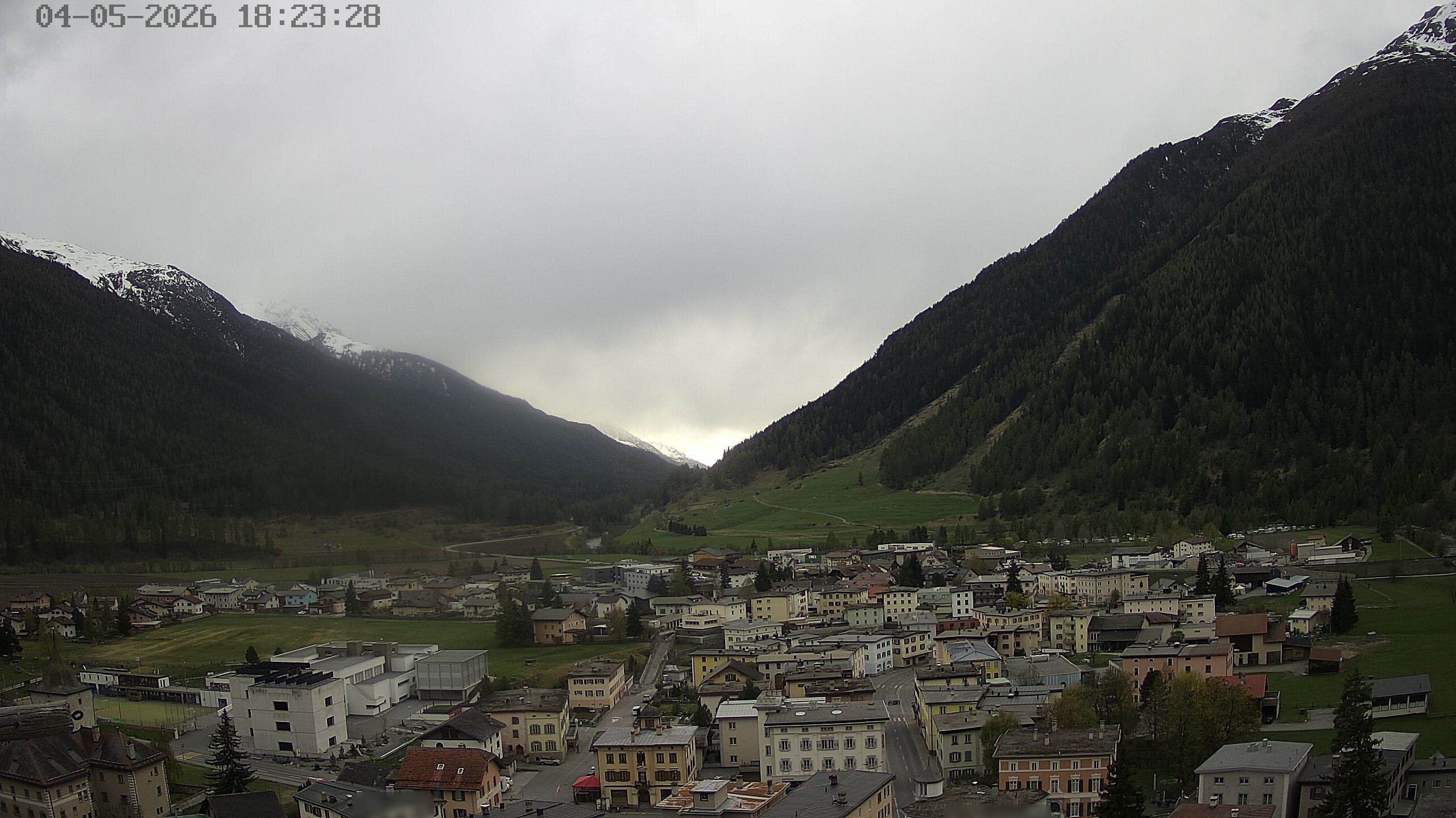 Archived image Webcam Zernez village