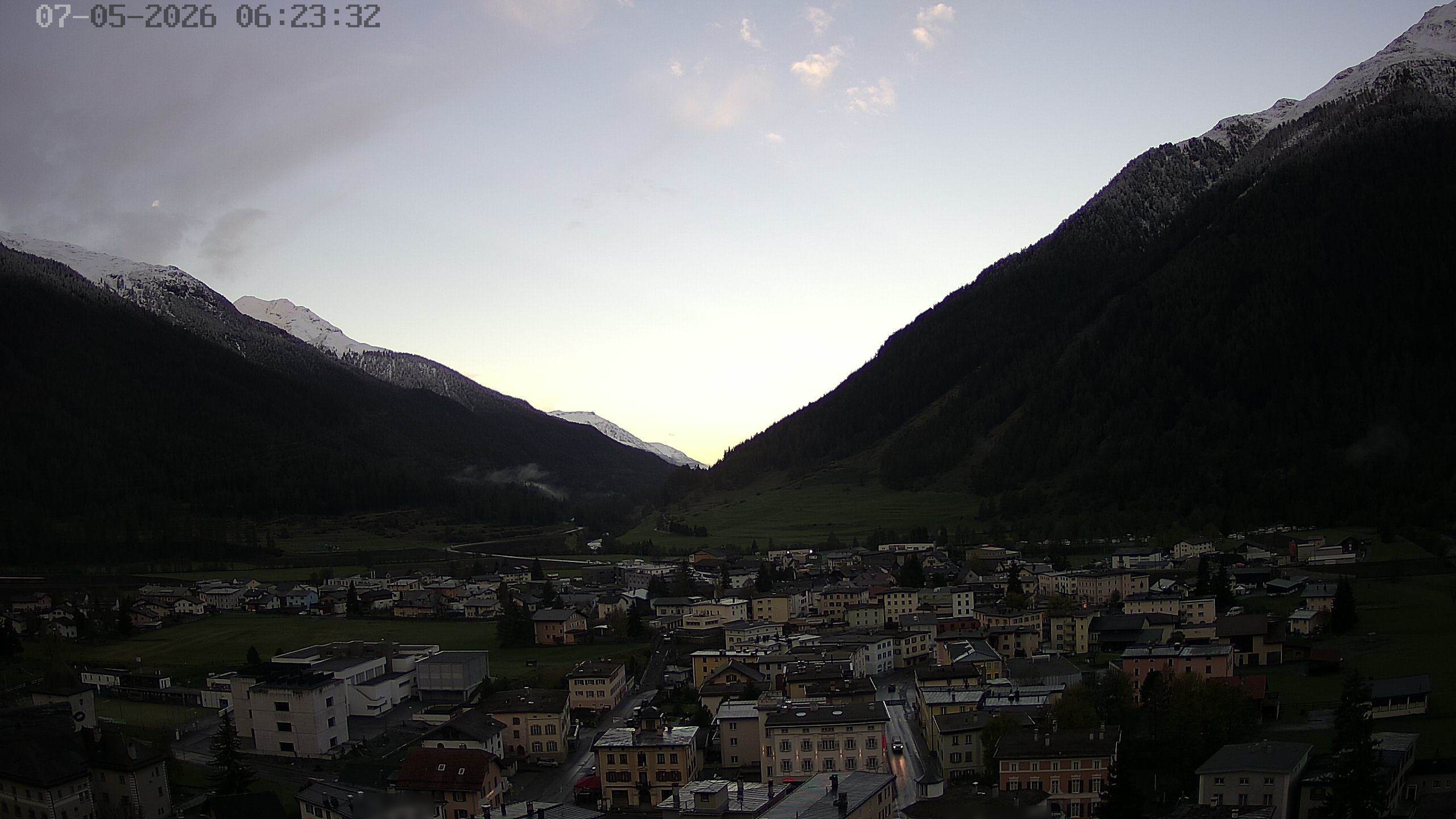 Archived image Webcam Zernez village