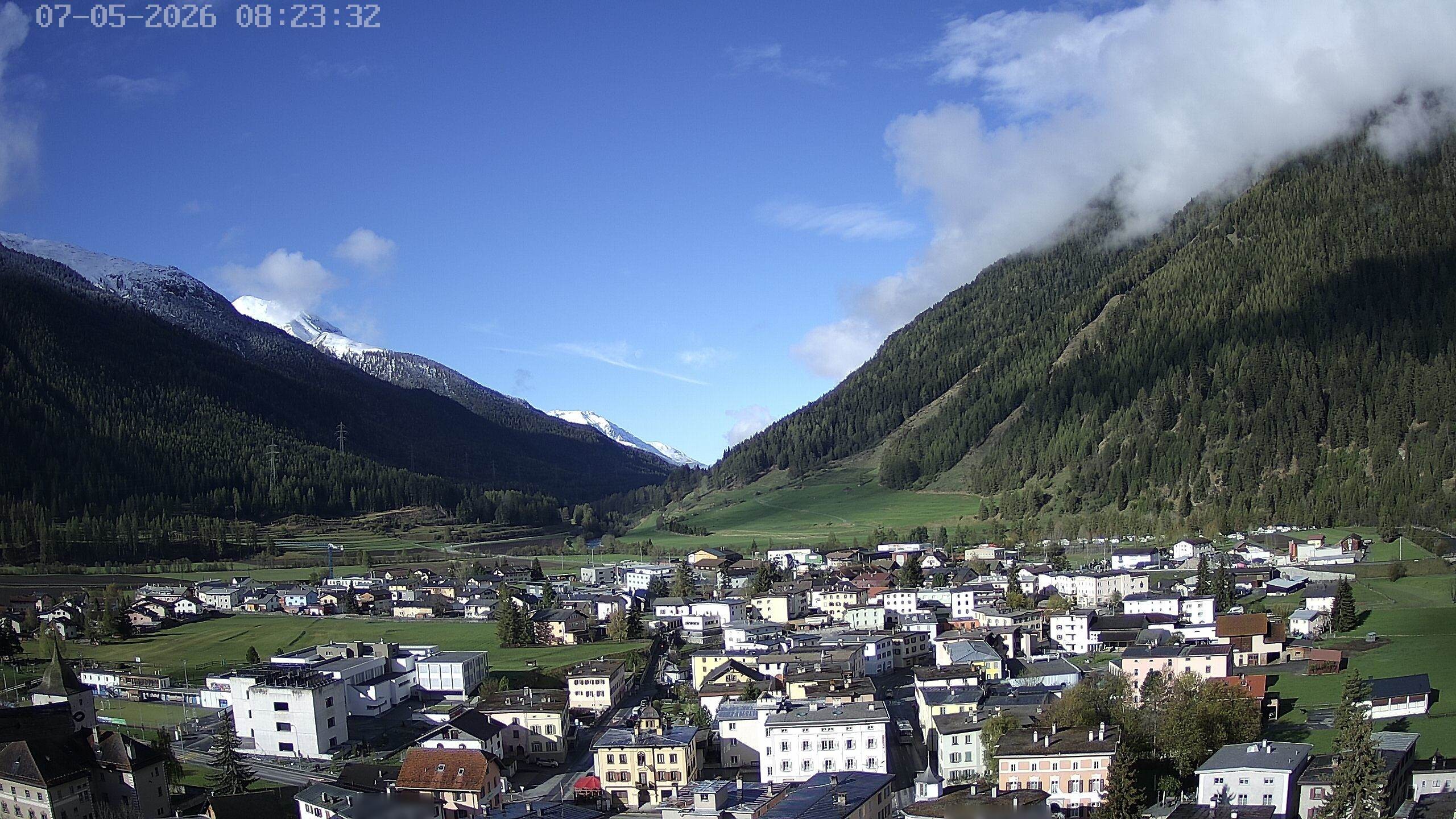 Archived image Webcam Zernez village