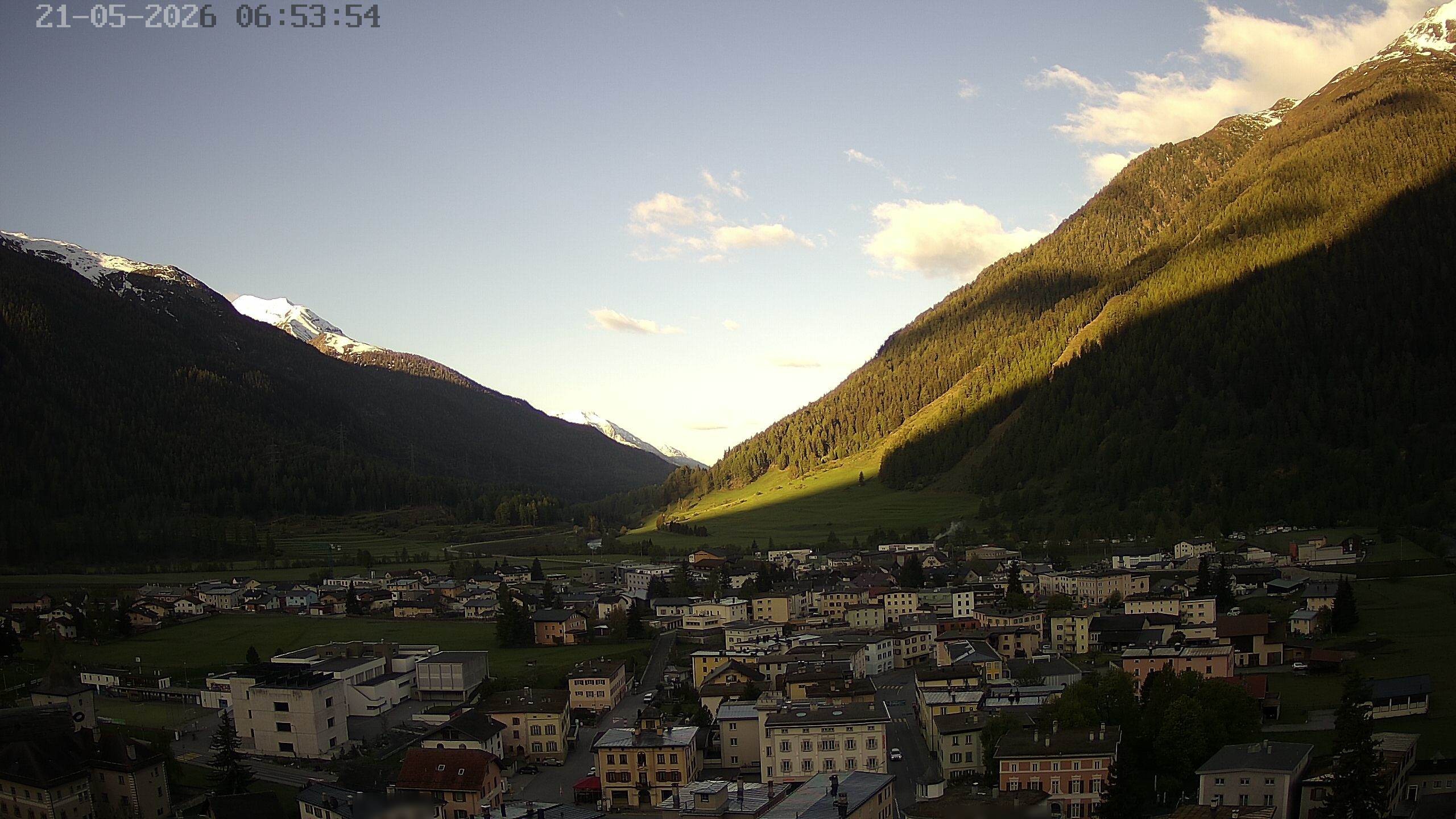 Archiv Foto Webcam Zernez - Oberengadin