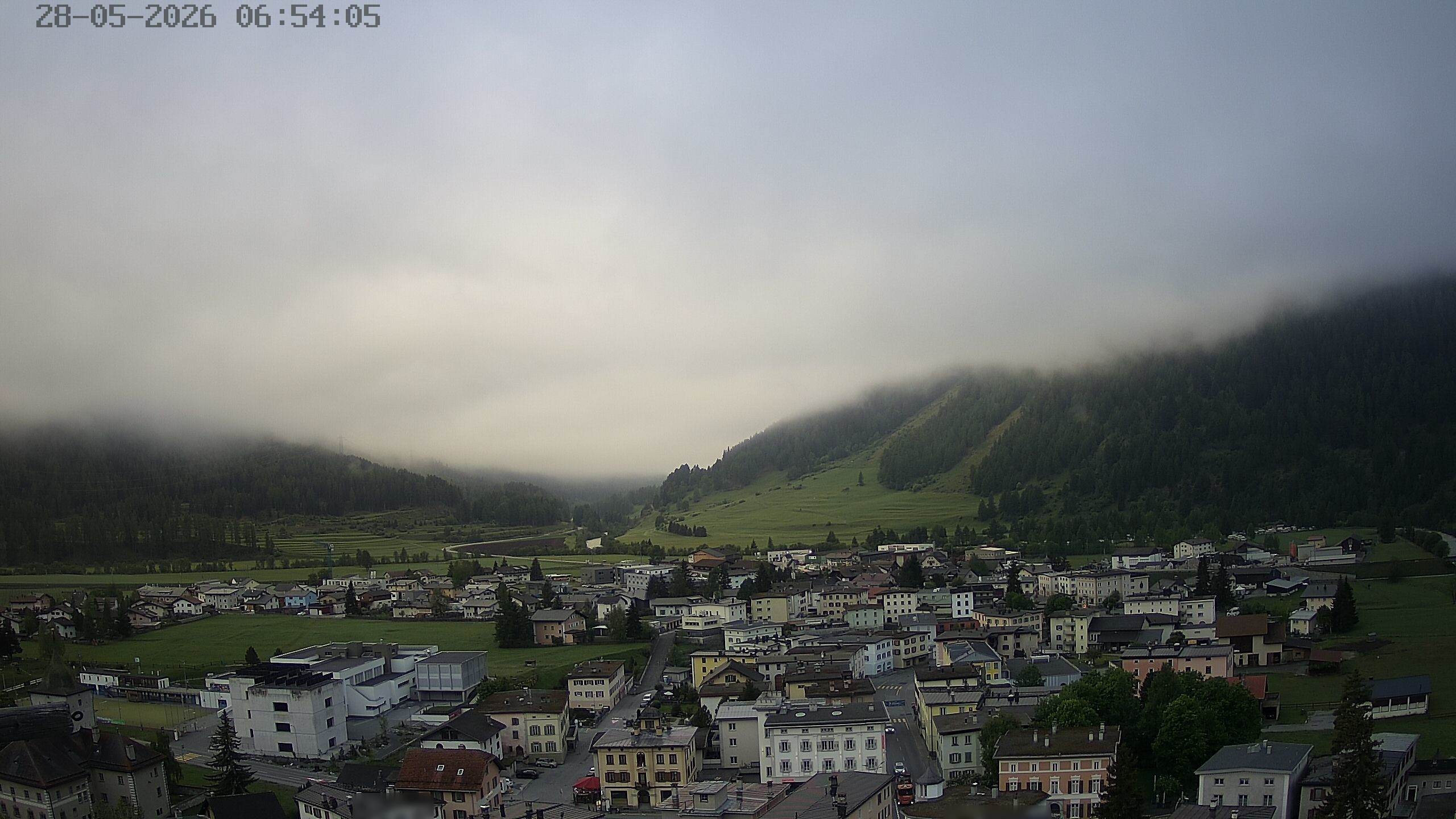 Archived image Webcam Zernez village