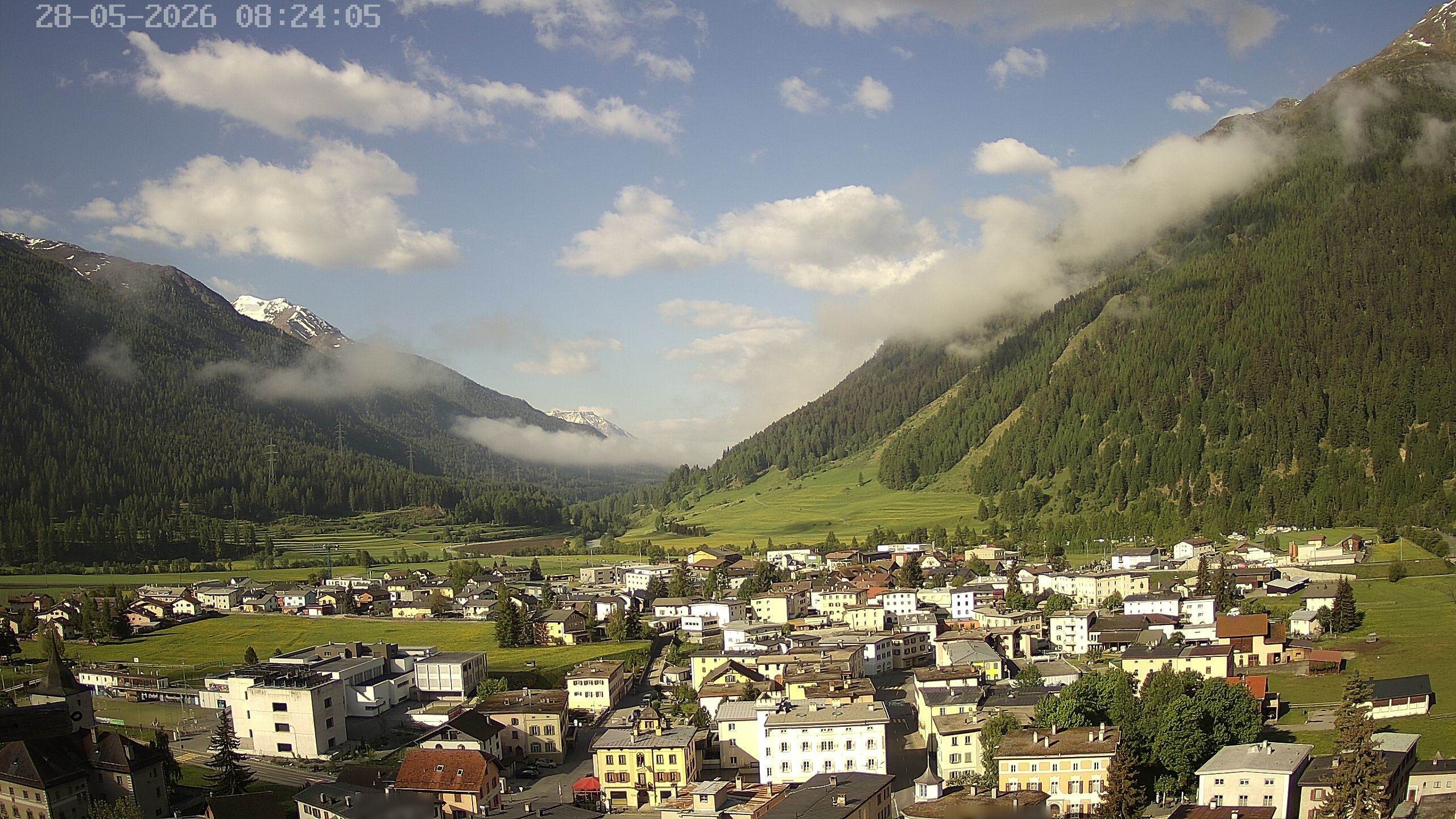 Archived image Webcam Zernez village