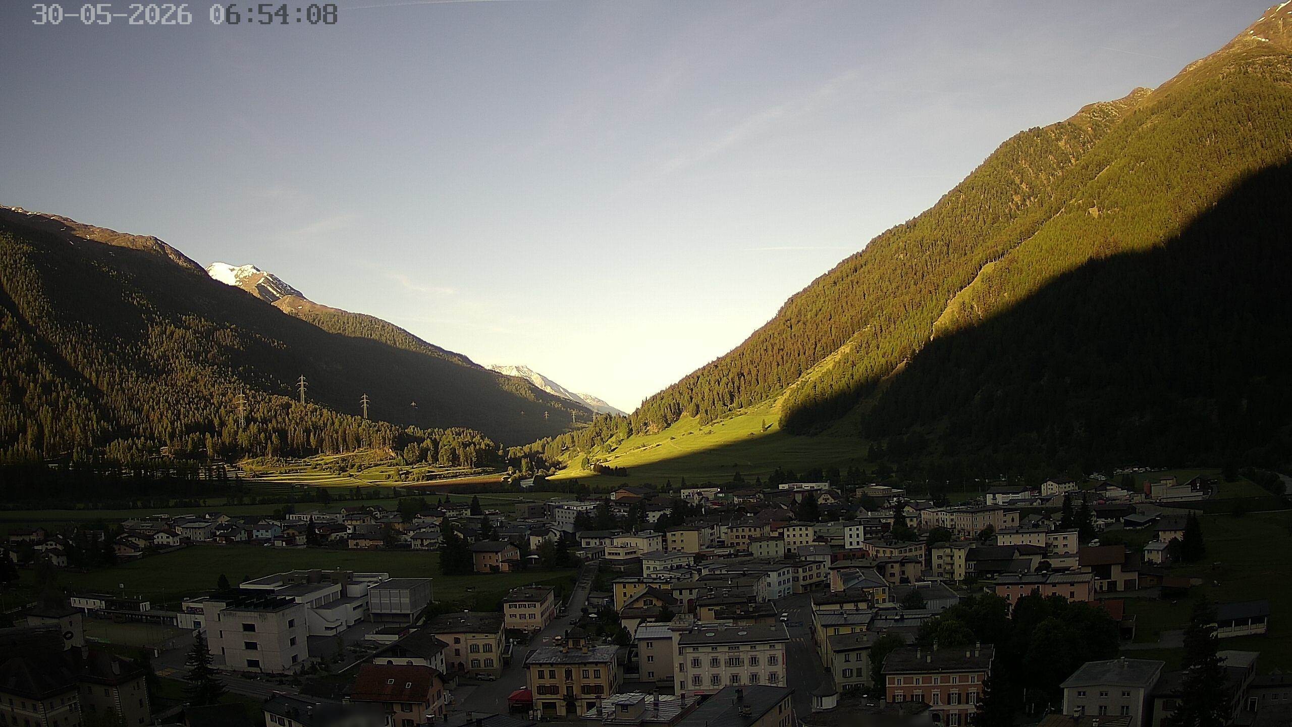 Archiv Foto Webcam Zernez - Oberengadin