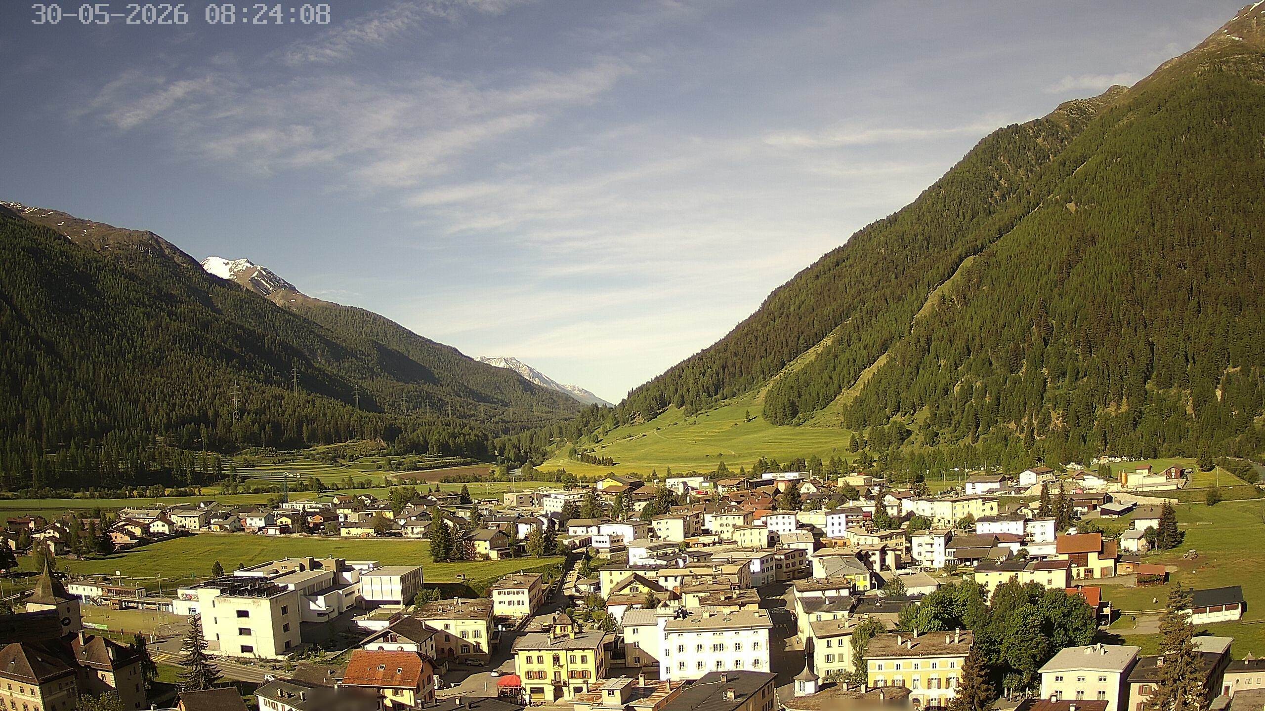 Archiv Foto Webcam Zernez - Oberengadin