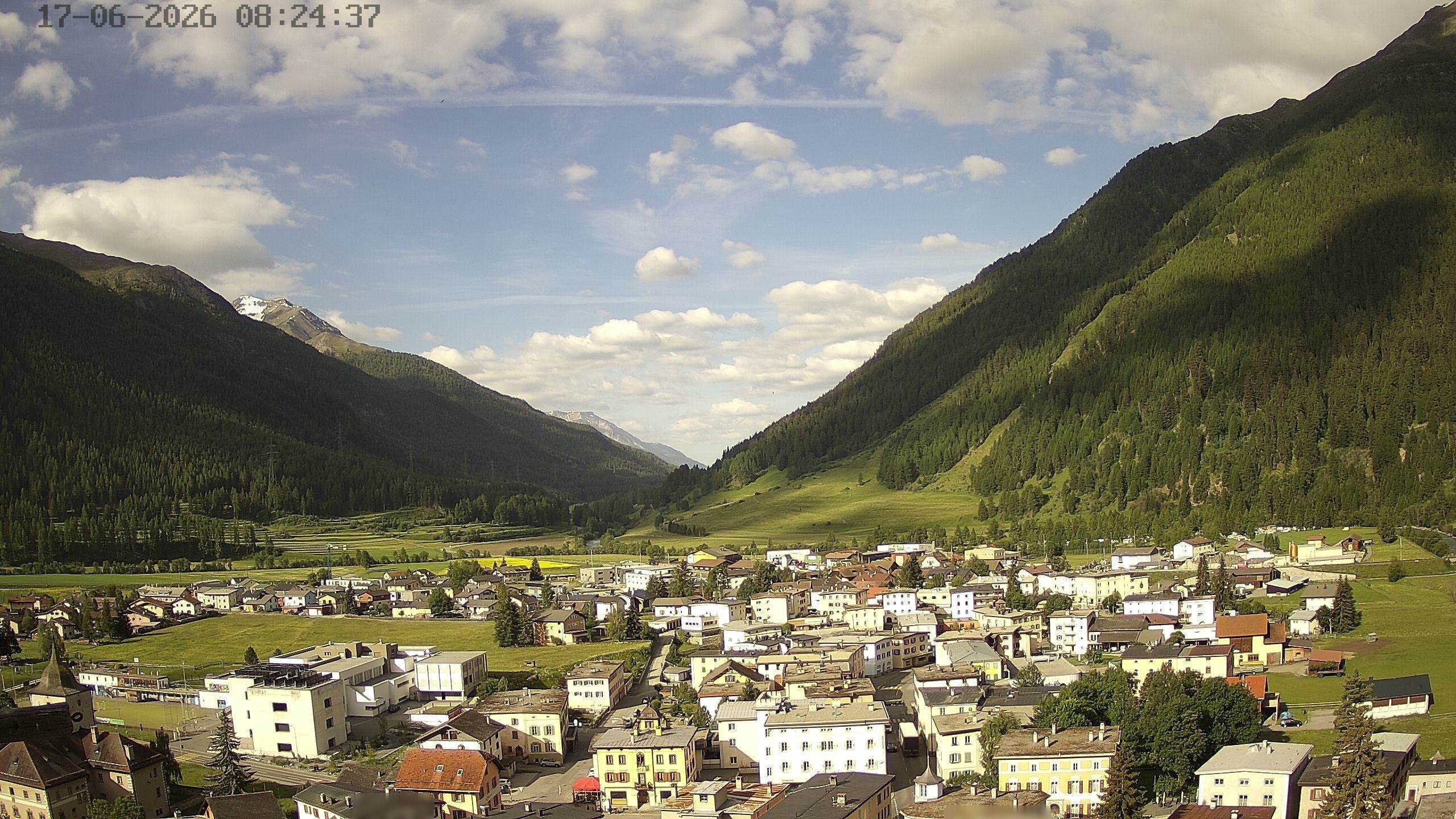 Archiv Foto Webcam Zernez - Oberengadin