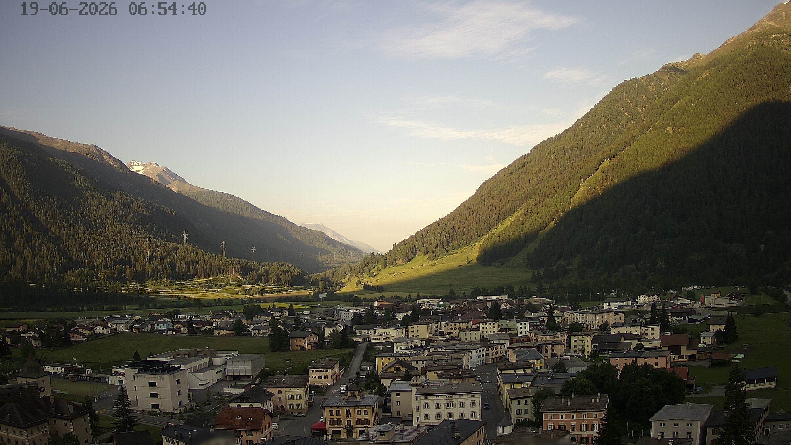 Archiv Foto Webcam Zernez - Oberengadin