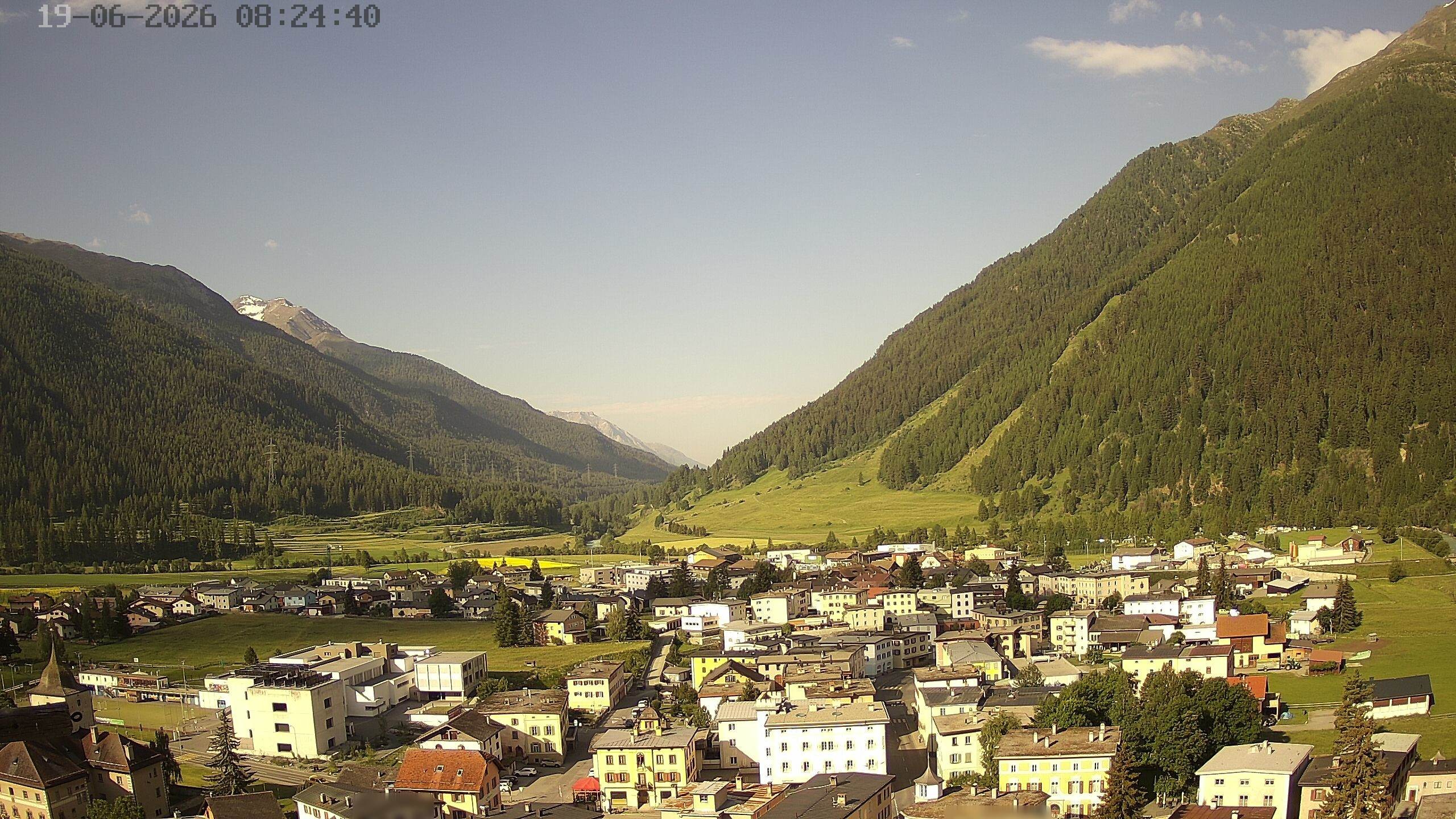 Archiv Foto Webcam Zernez - Oberengadin