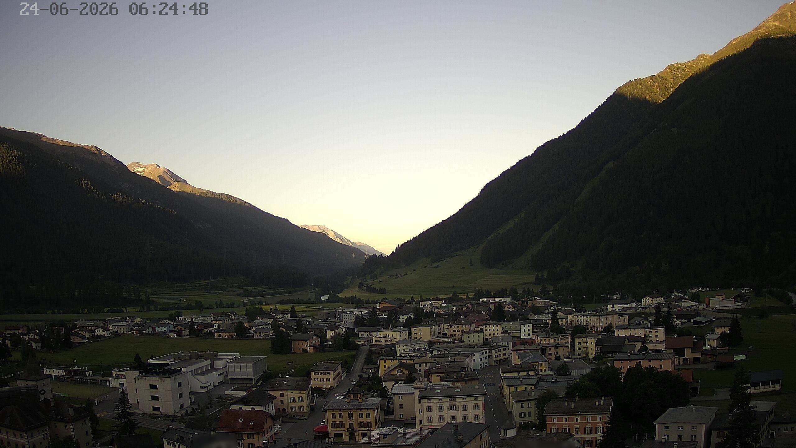 Archived image Webcam Zernez village