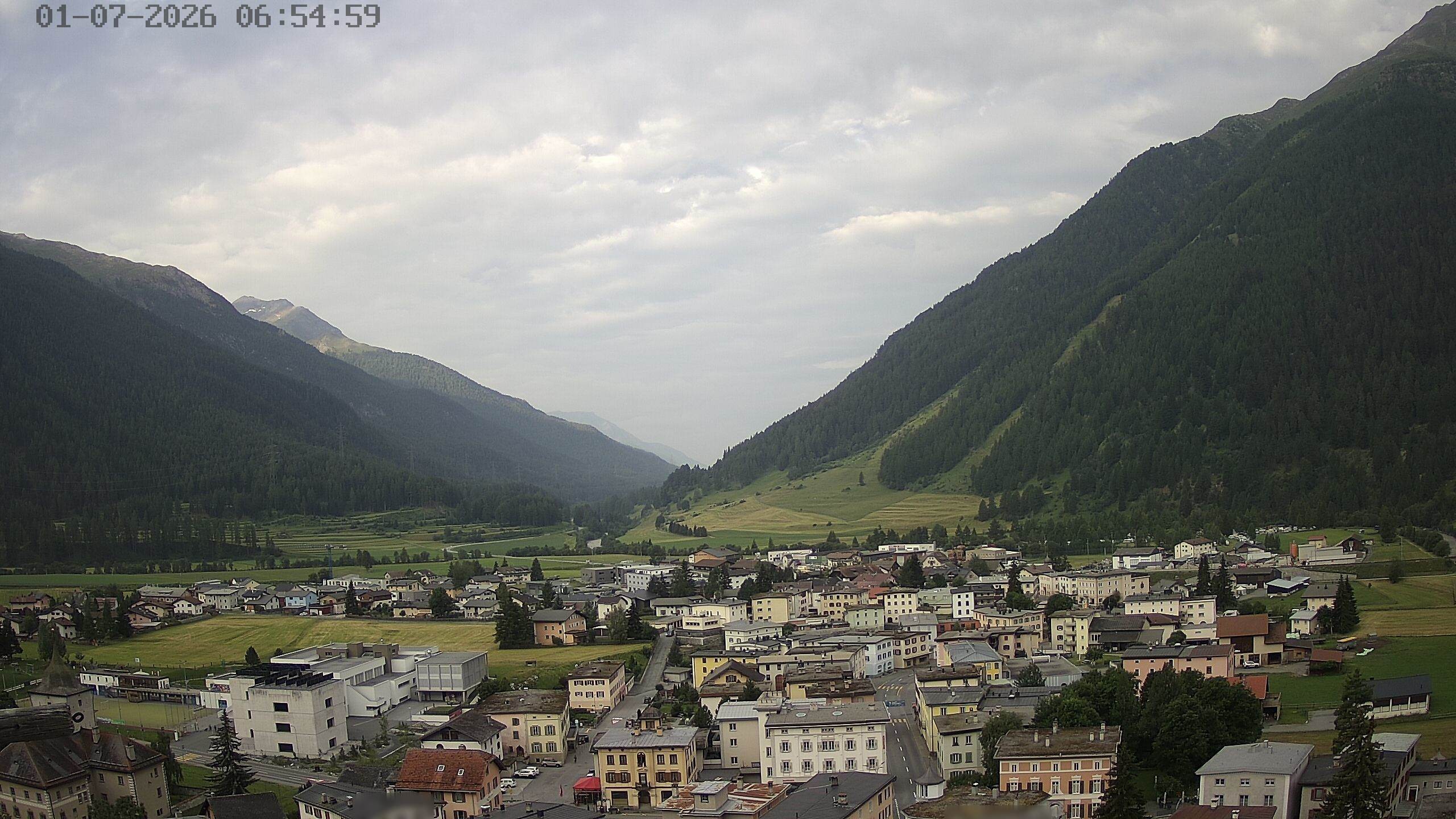 Archiv Foto Webcam Zernez - Oberengadin