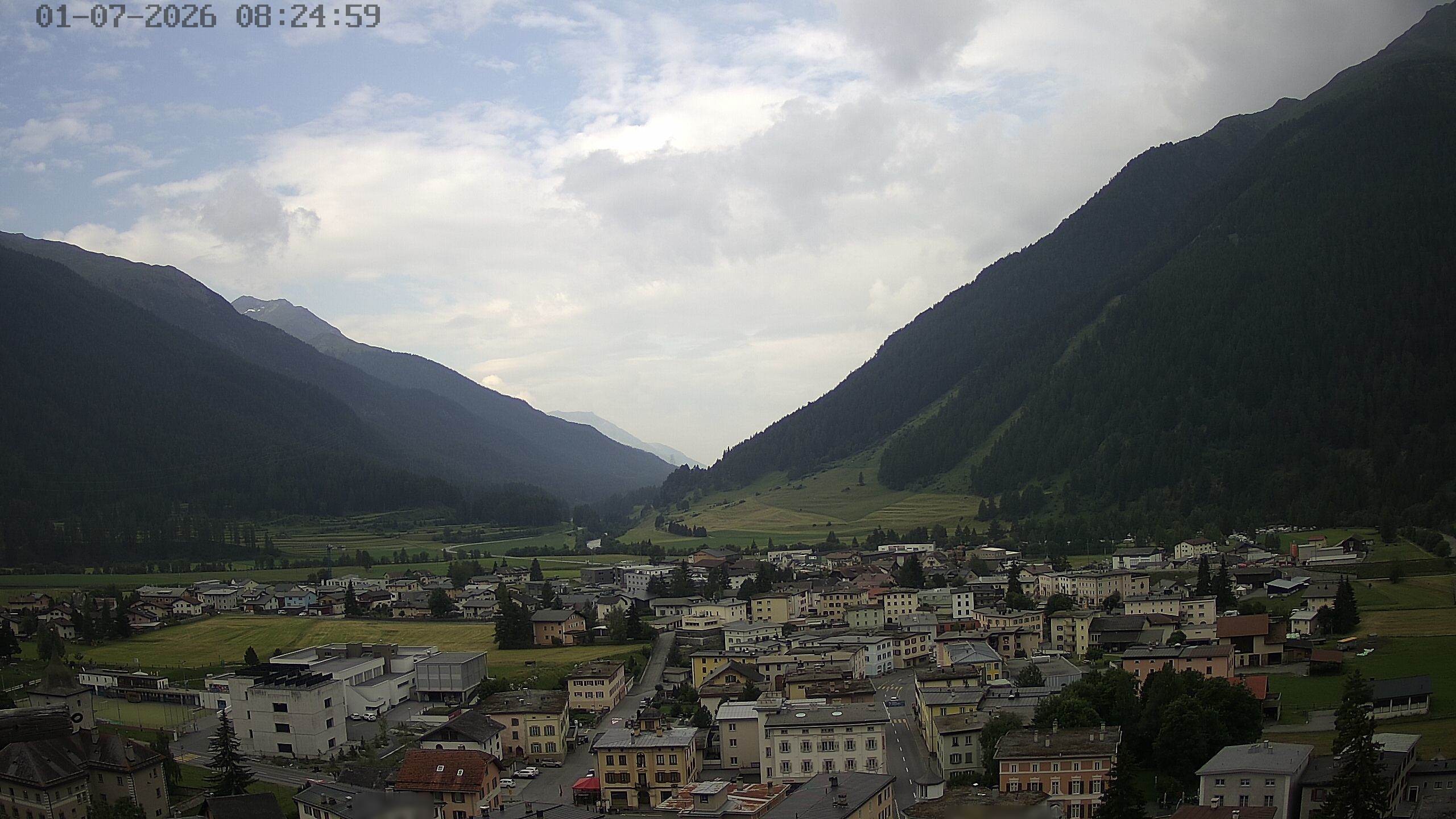 Archiv Foto Webcam Zernez - Oberengadin