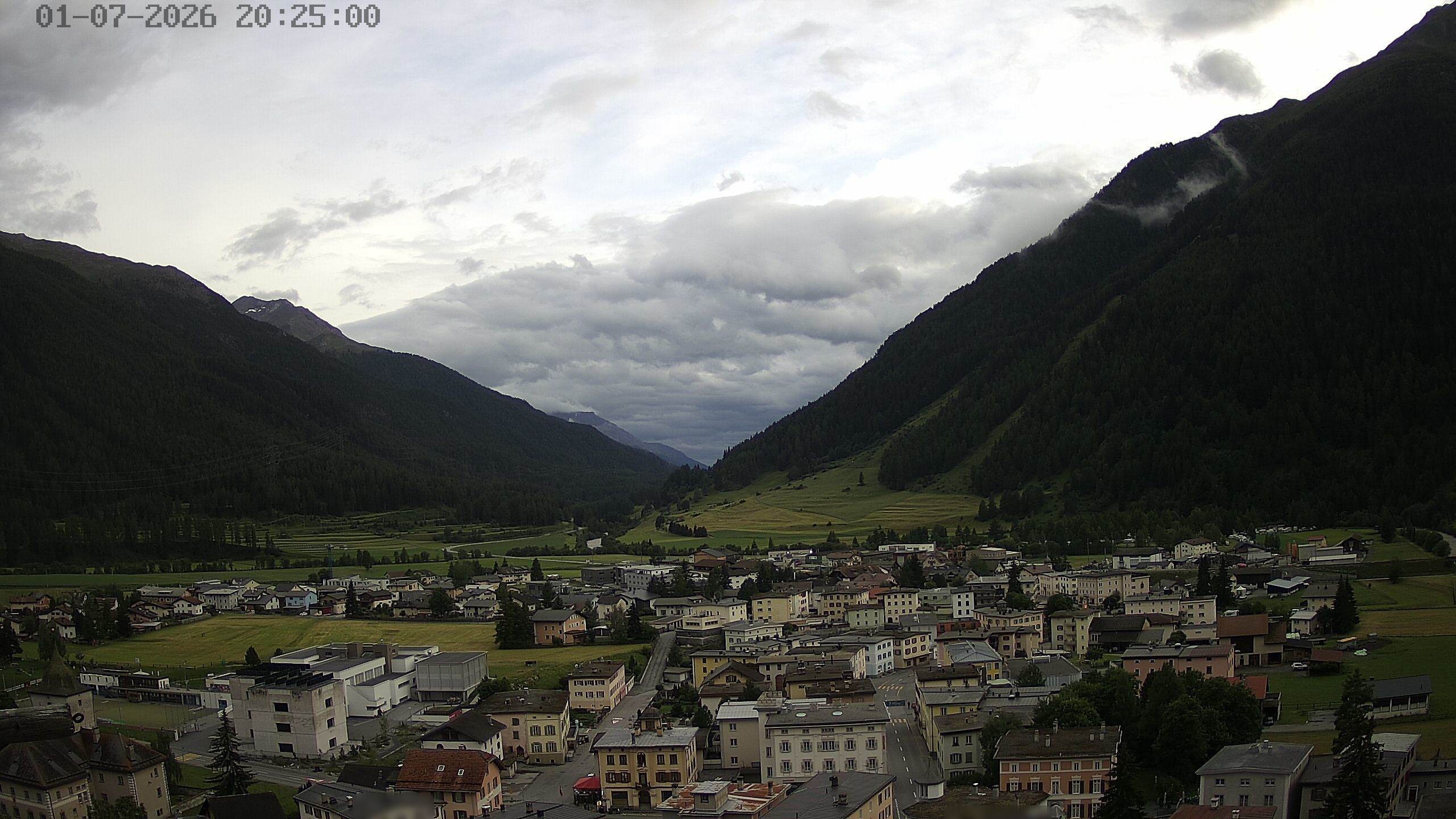 Archiv Foto Webcam Zernez - Oberengadin