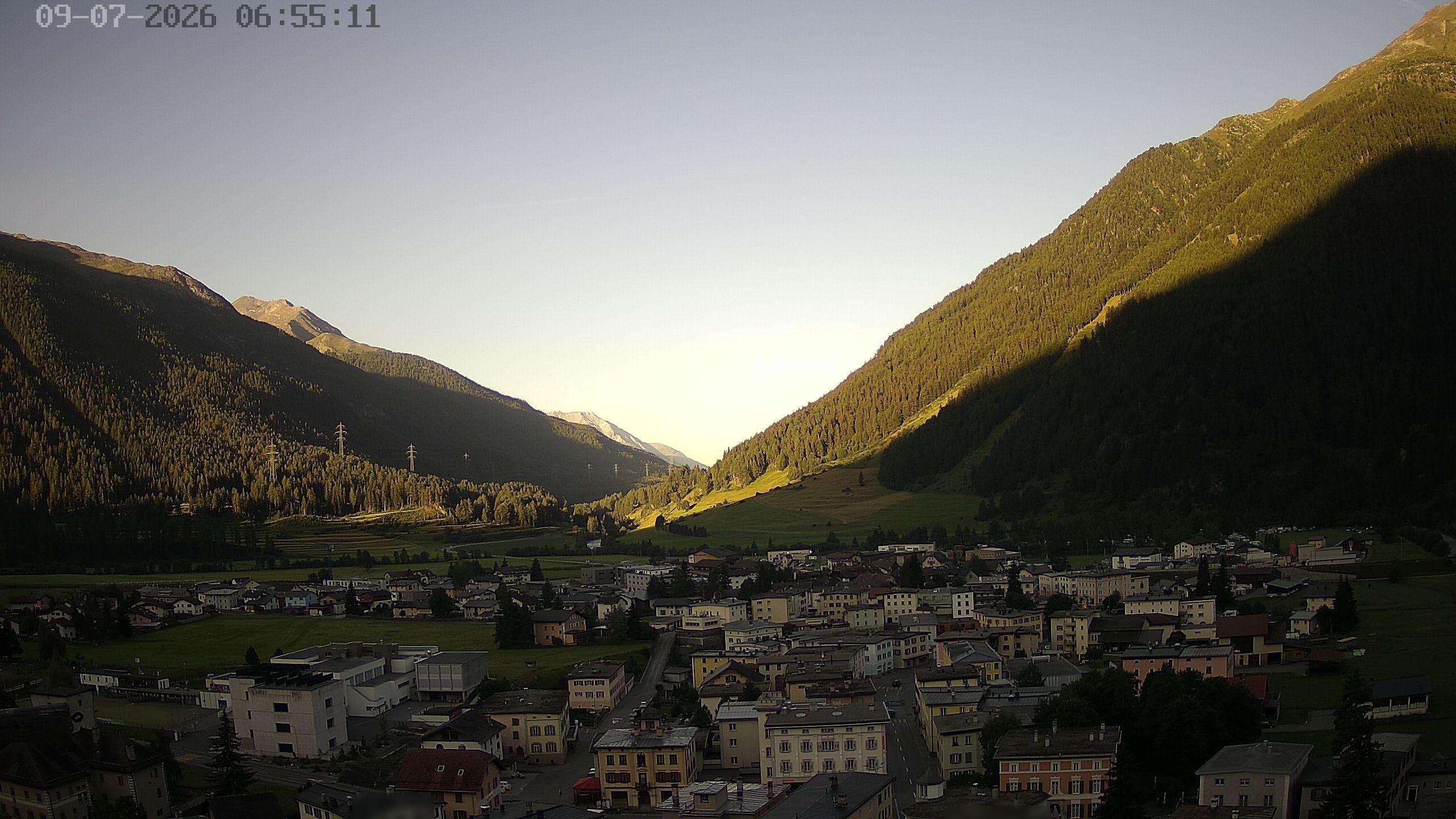 Archiv Foto Webcam Zernez - Oberengadin