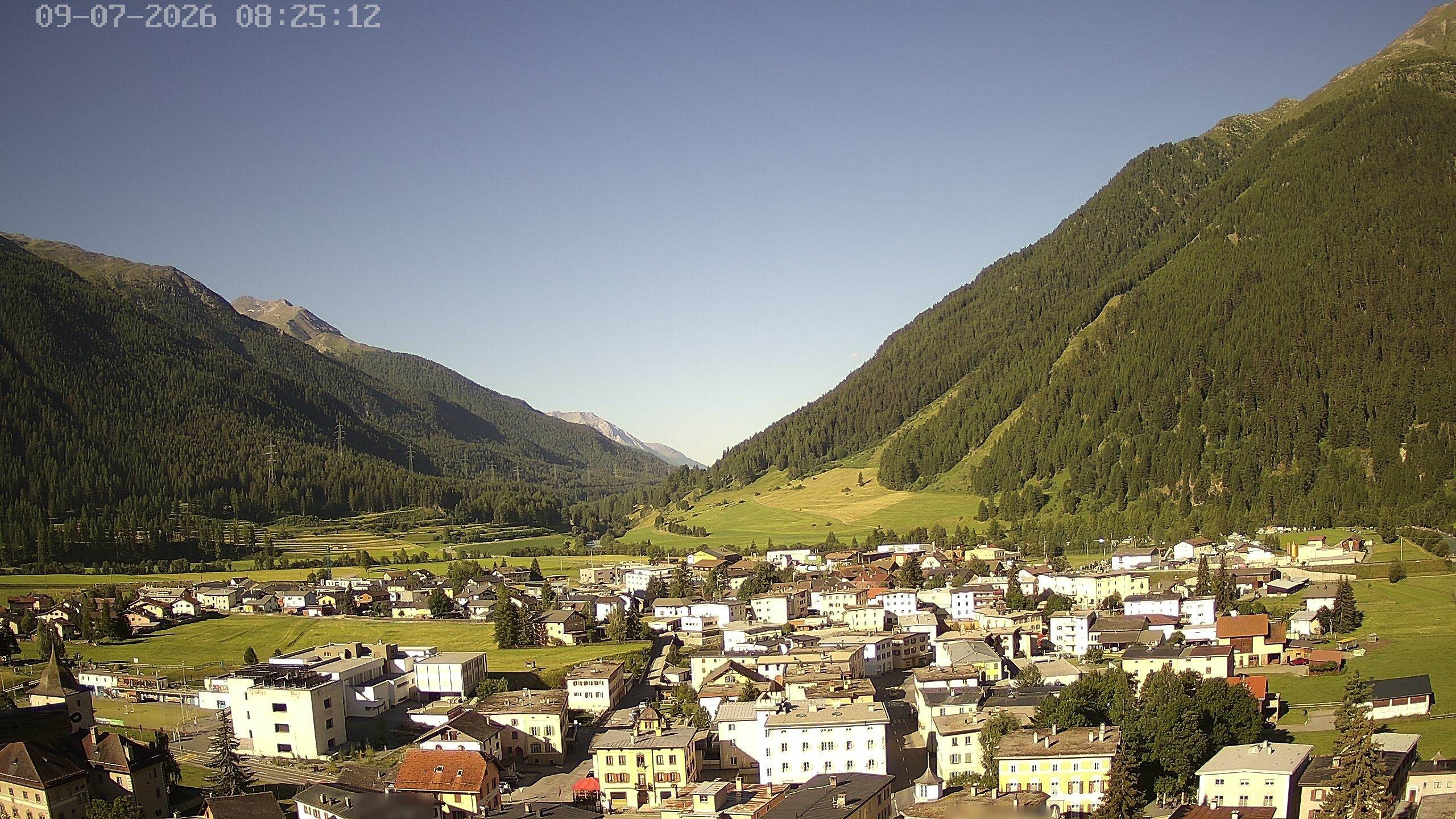 Archiv Foto Webcam Zernez - Oberengadin