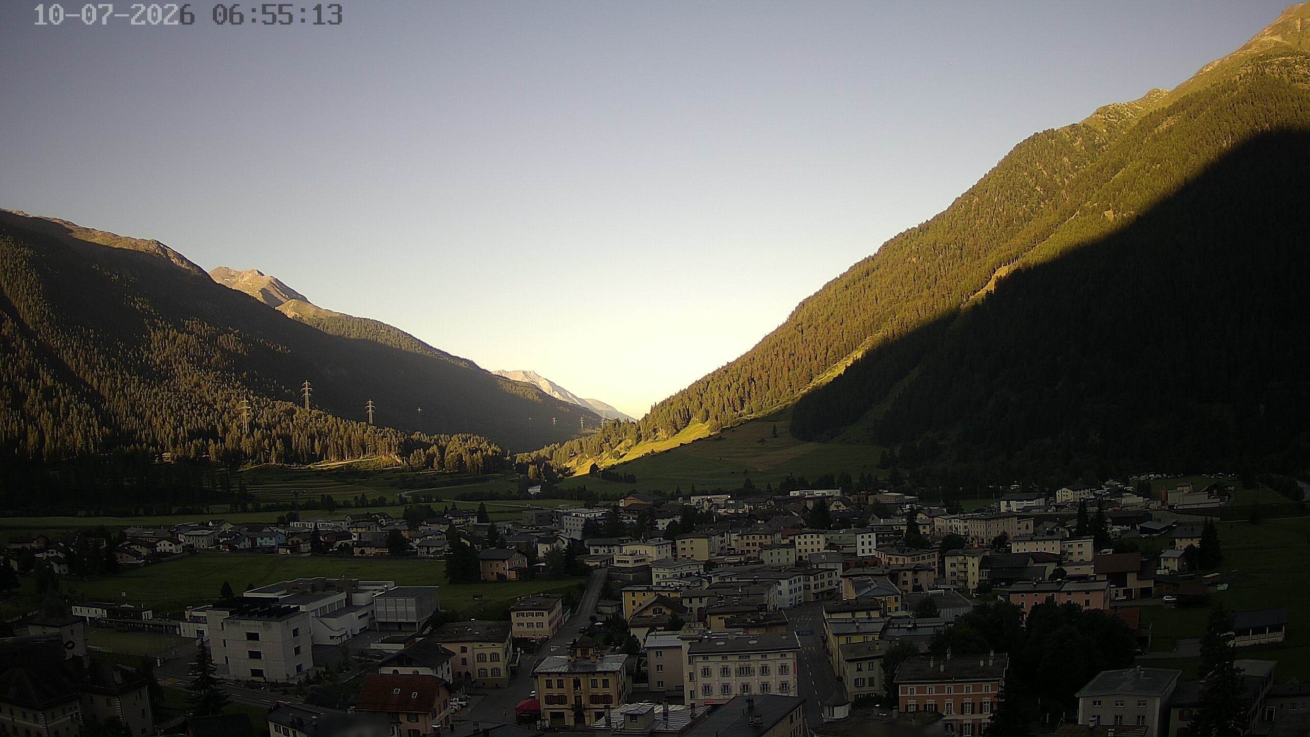 Archiv Foto Webcam Zernez - Oberengadin