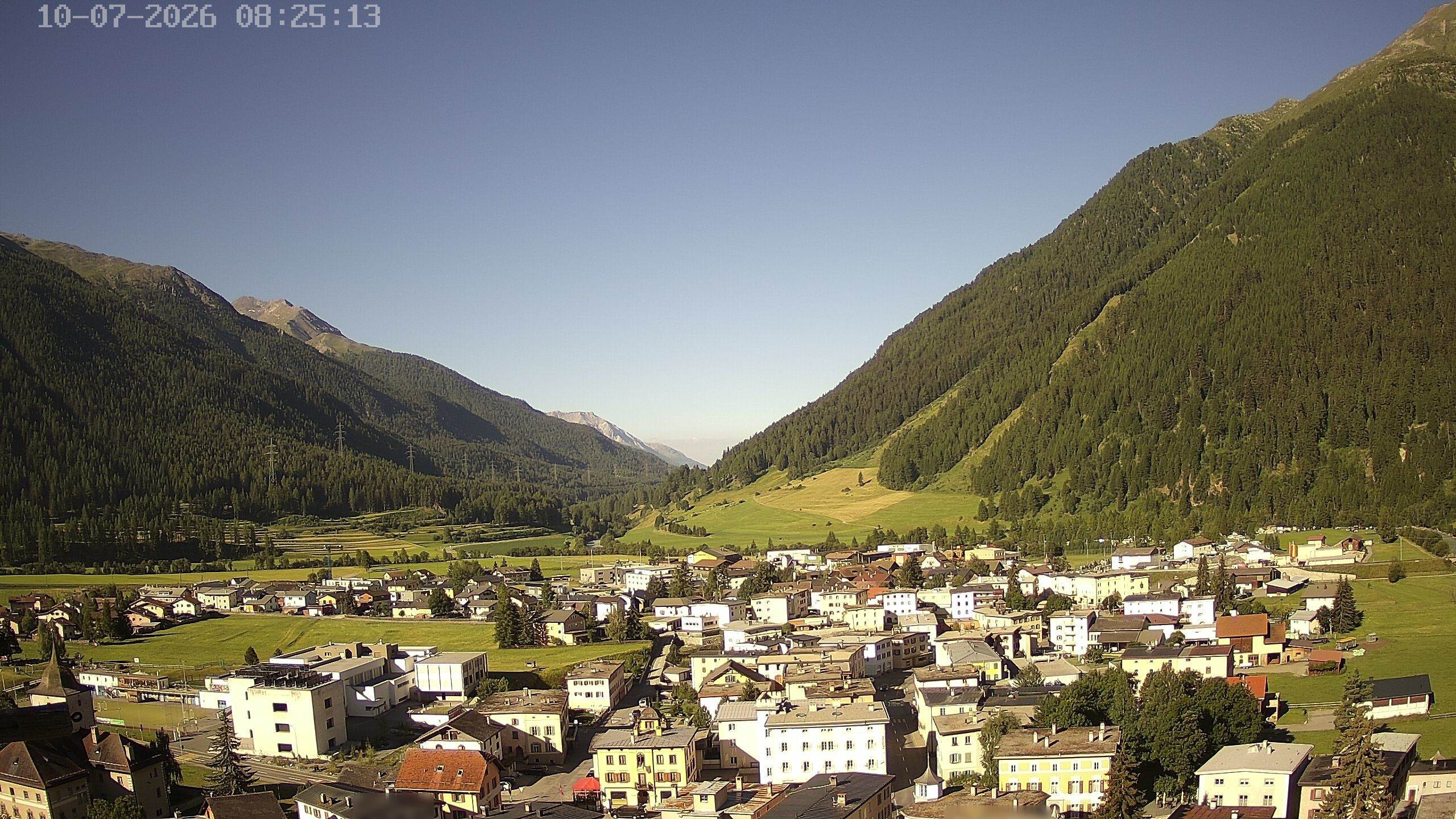 Archiv Foto Webcam Zernez - Oberengadin